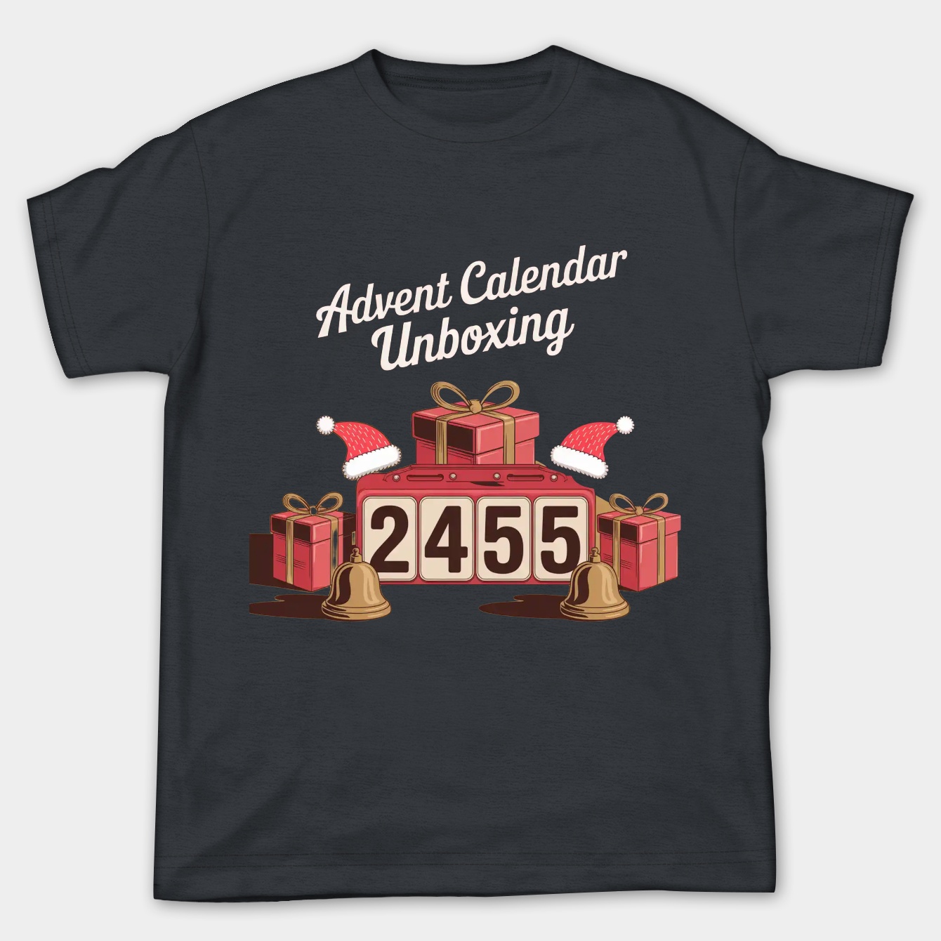 Santa Hat Advent Countdown 24 Women's Plus Size T-shirt