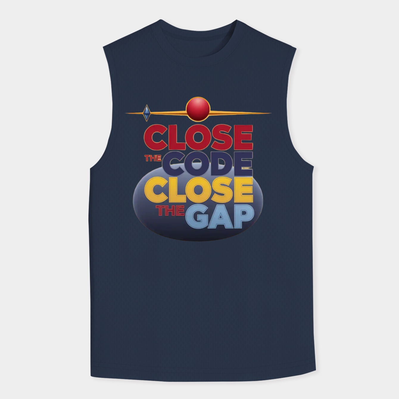 Close the Code, Close the Gap Men's Tank Top