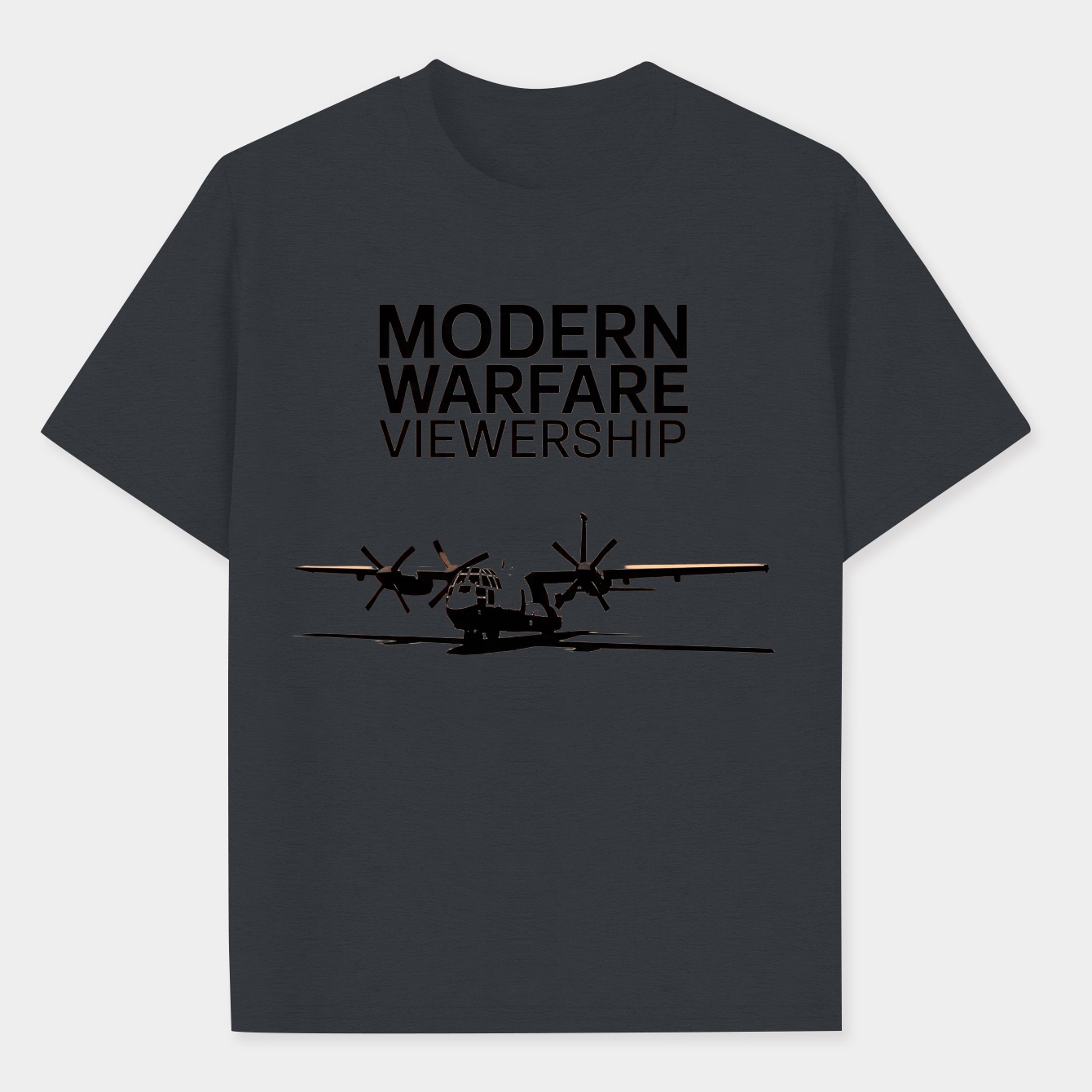 Modern Warfare Gunship Silhouette
