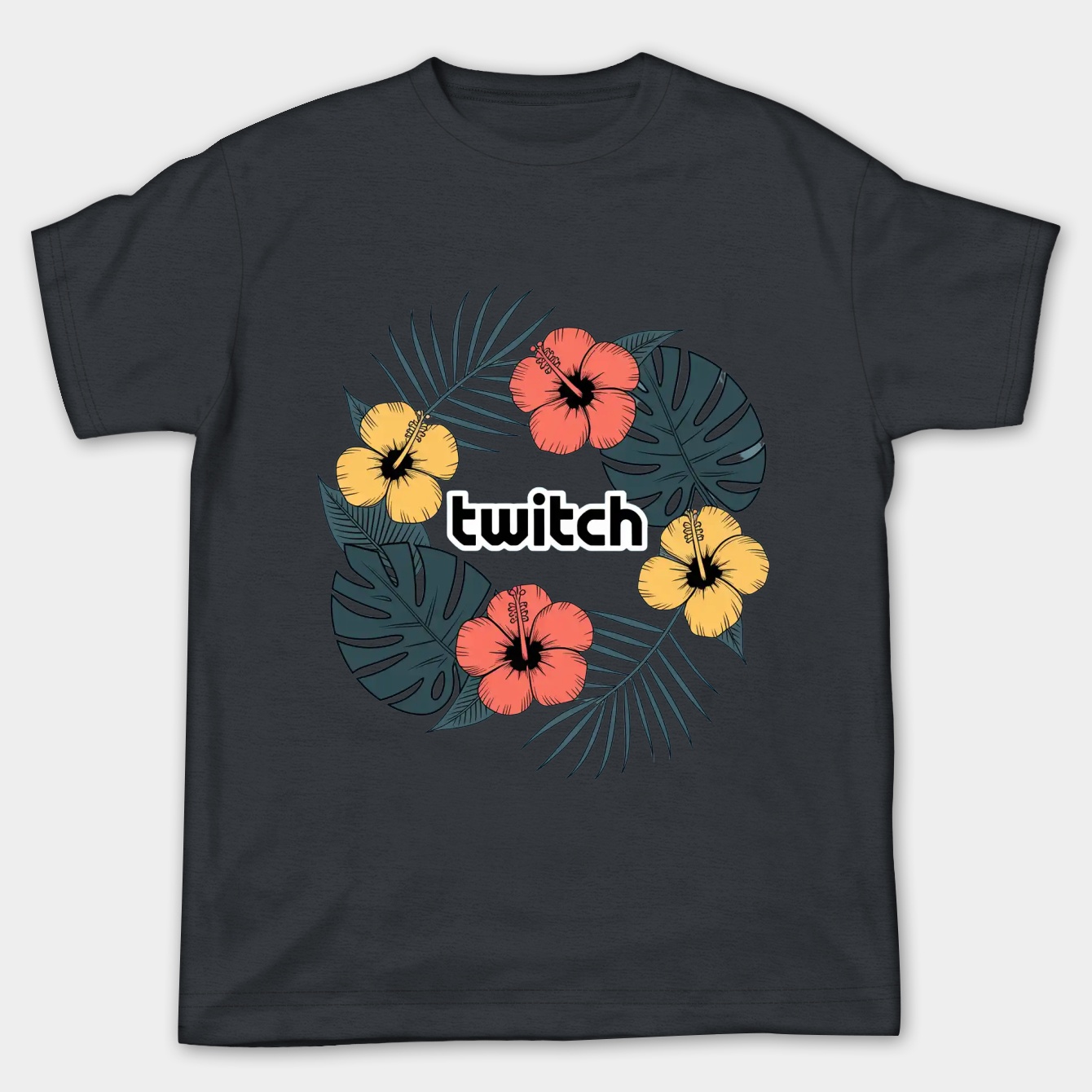 Tropical Twitch Vibes Monstera Bloom