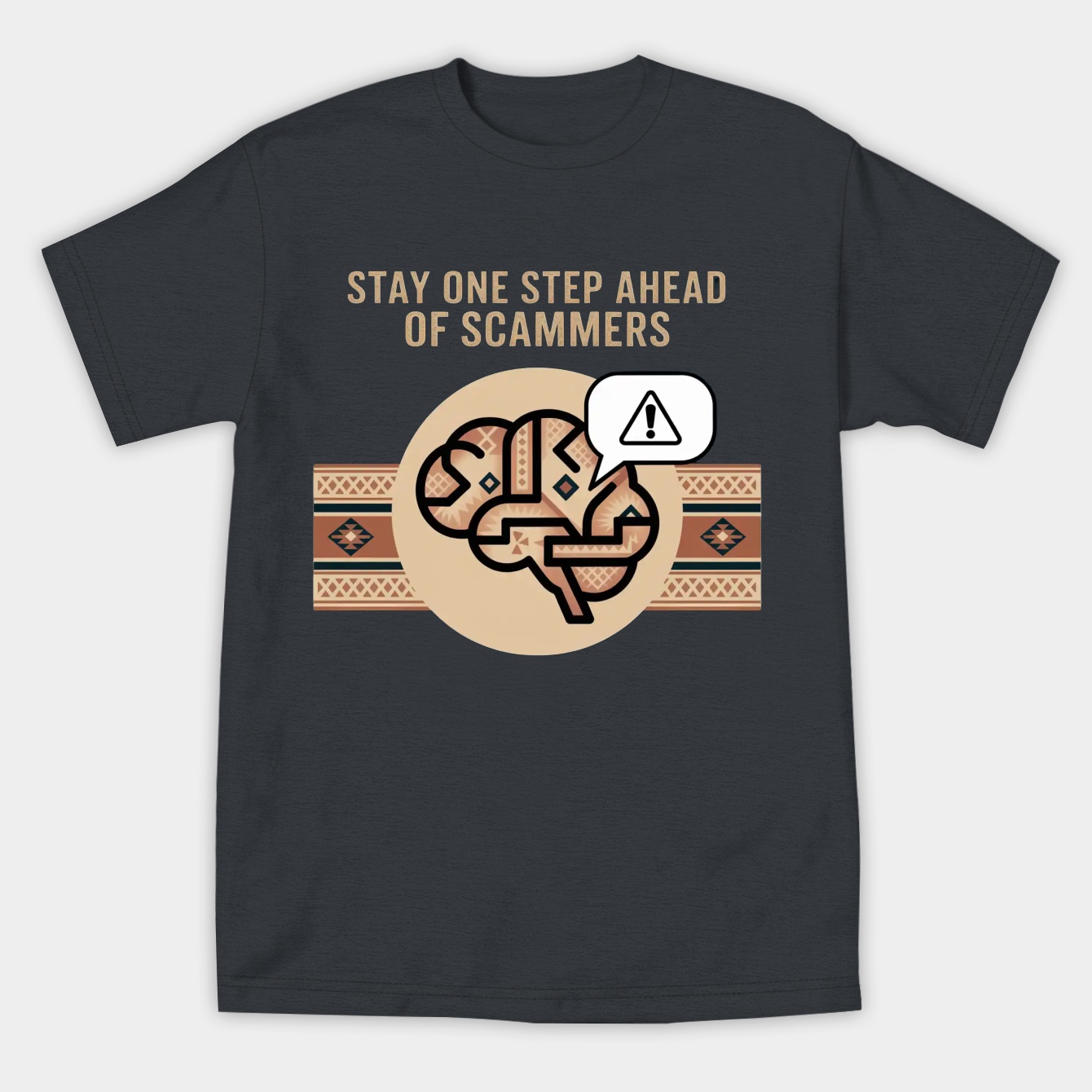 Aztec AI Brain: Outsmart Scammers Women's Athletic Performance T-Shirt