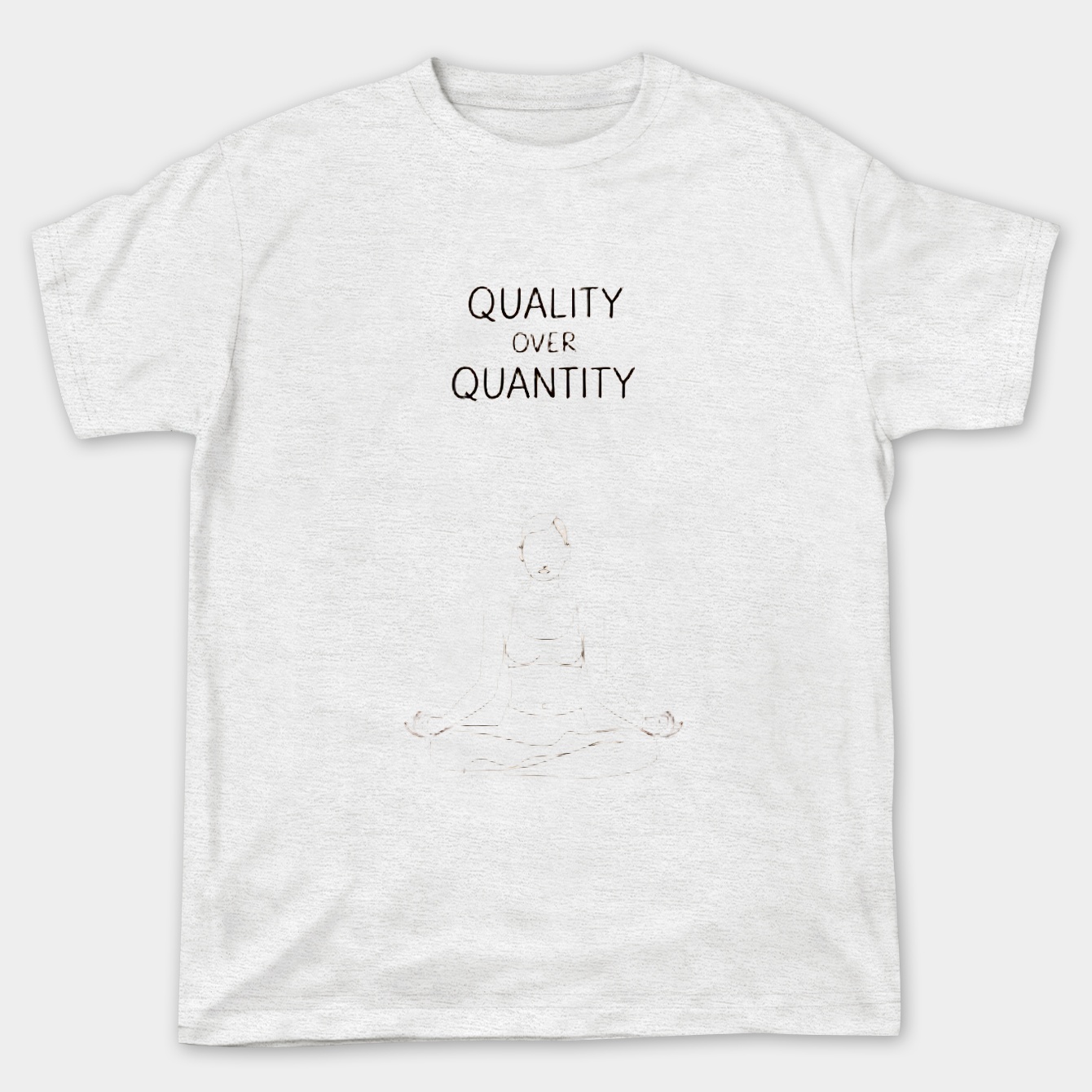 Quality Over Quantity Minimalist Calm