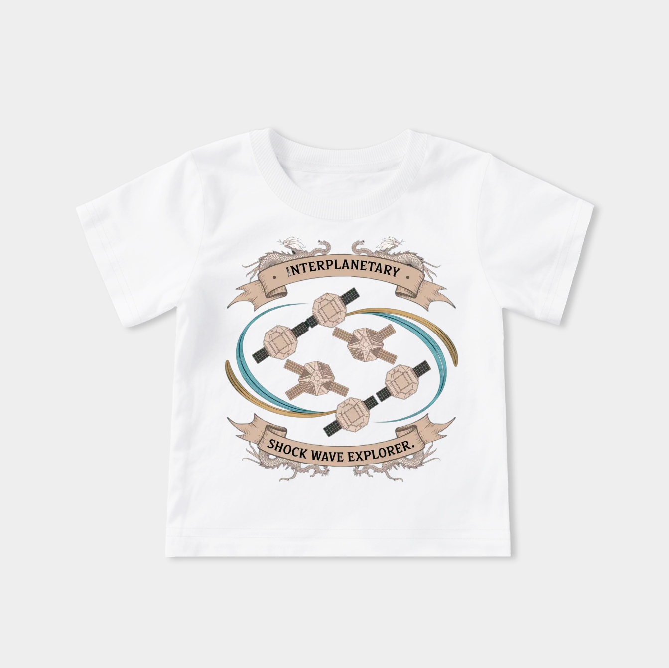 Interplanetary Shock Wave Explorer Crest Youth Classic T-Shirt