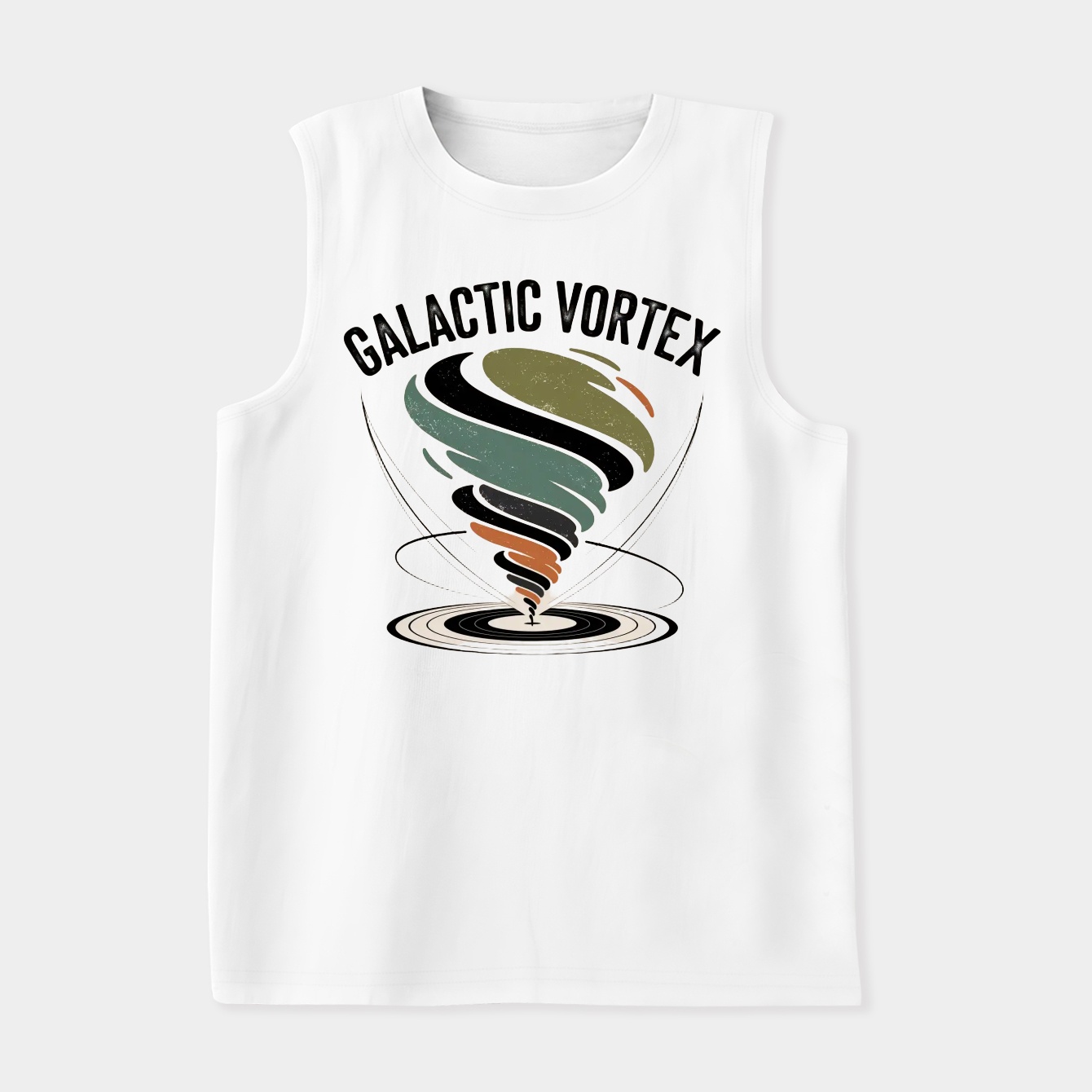 Galactic Vortex Swirling Tornado Women's Soft Tank Top