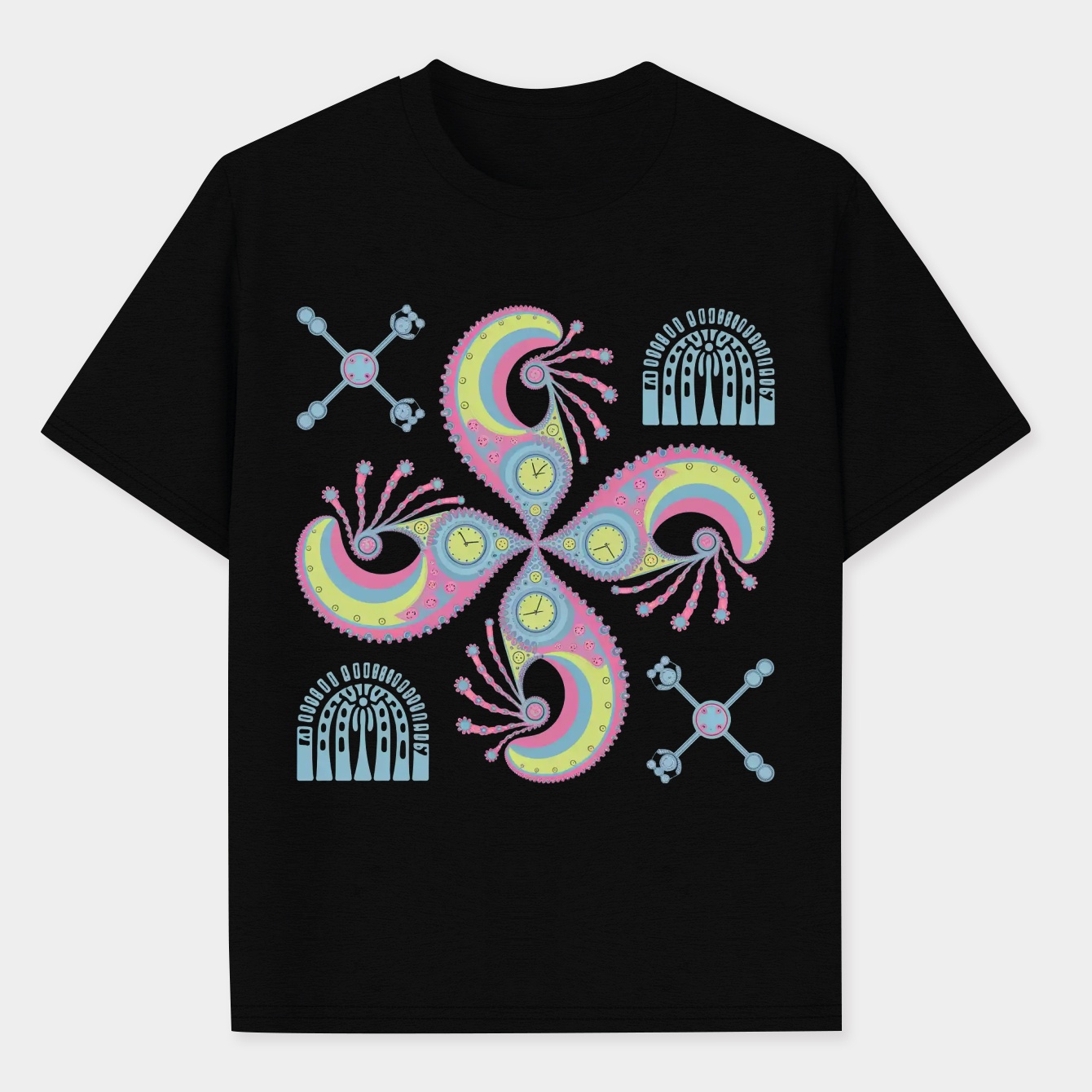 Neon Psychedelic Abundance Spiral