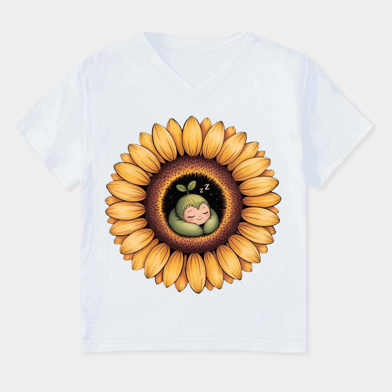Sunflower pikmin Women's Plus Size V-Neck T-Shirt