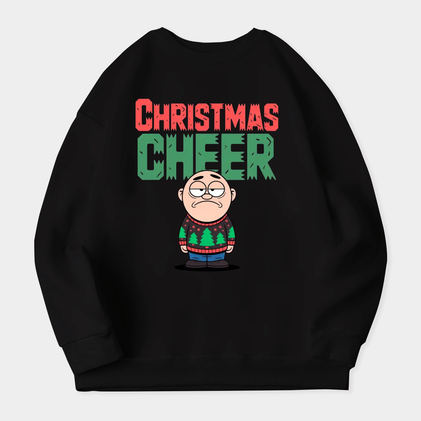 Garfield Metal Christmas Cheer Women's Crewneck Sweatshirt