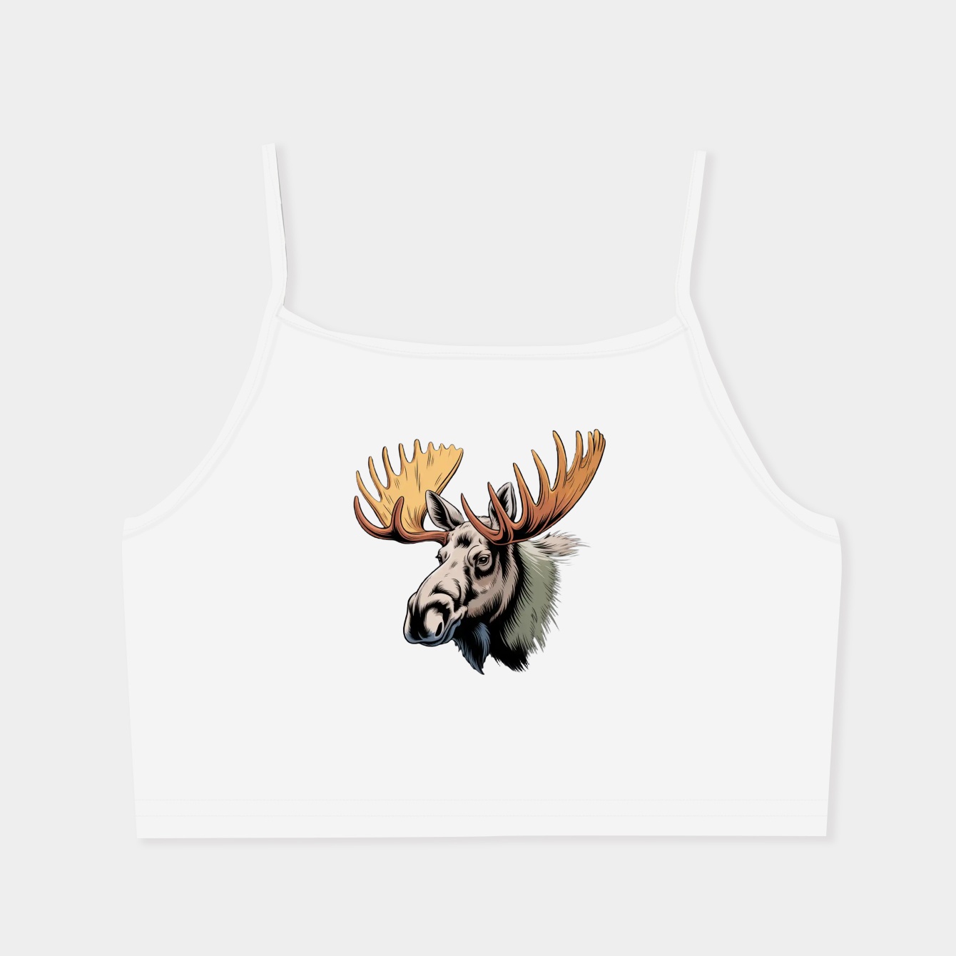 moose Women's  Spaghetti Strap Tank Top