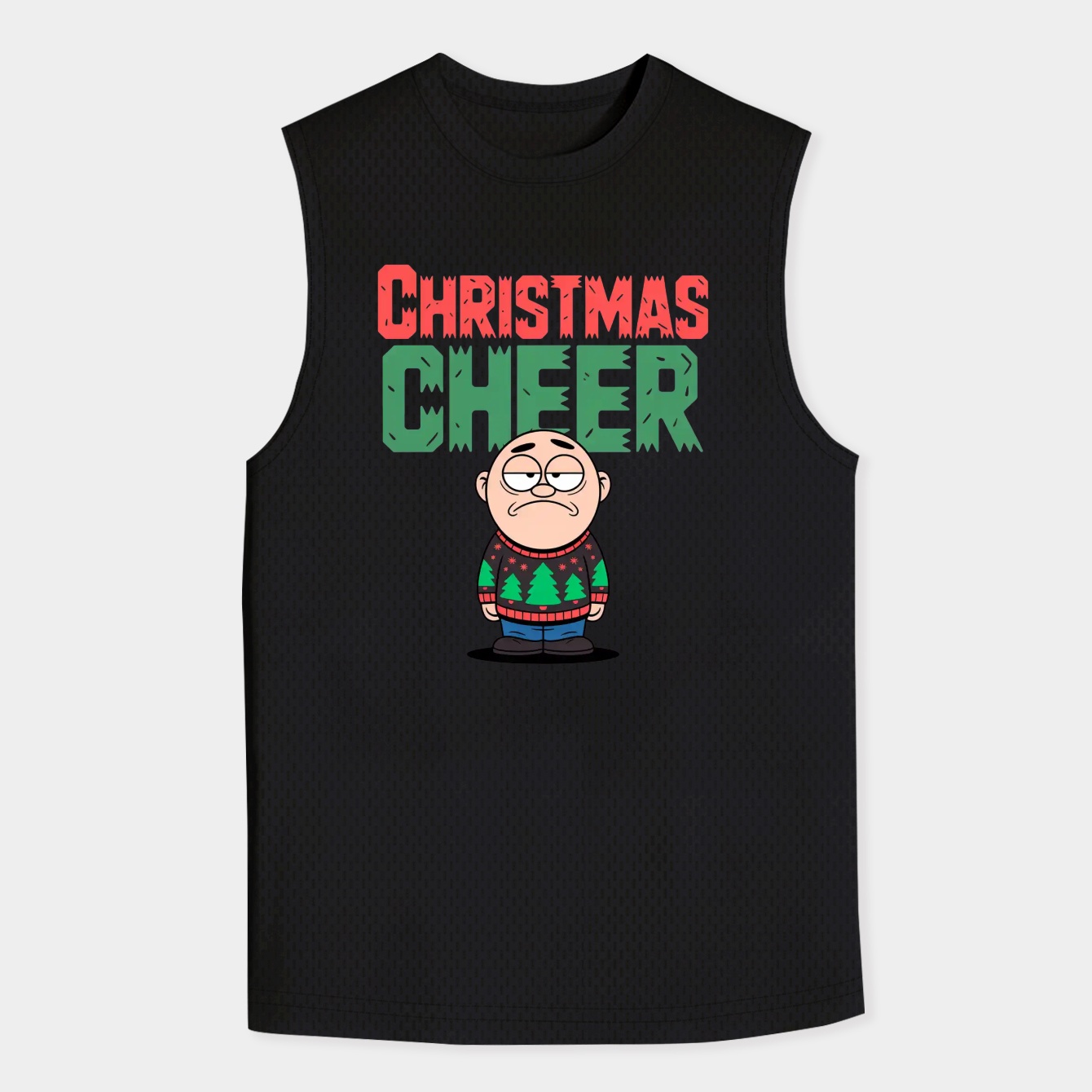 Garfield Metal Christmas Cheer Men's Tank Top