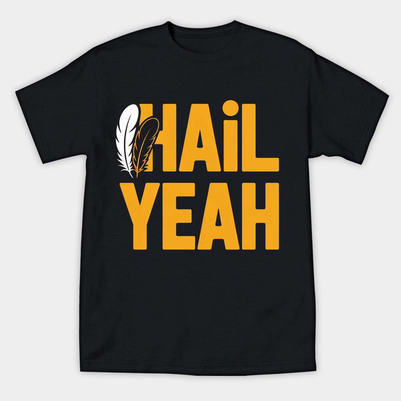 Hail Yeah Bold Statement Women's Athletic Performance T-Shirt