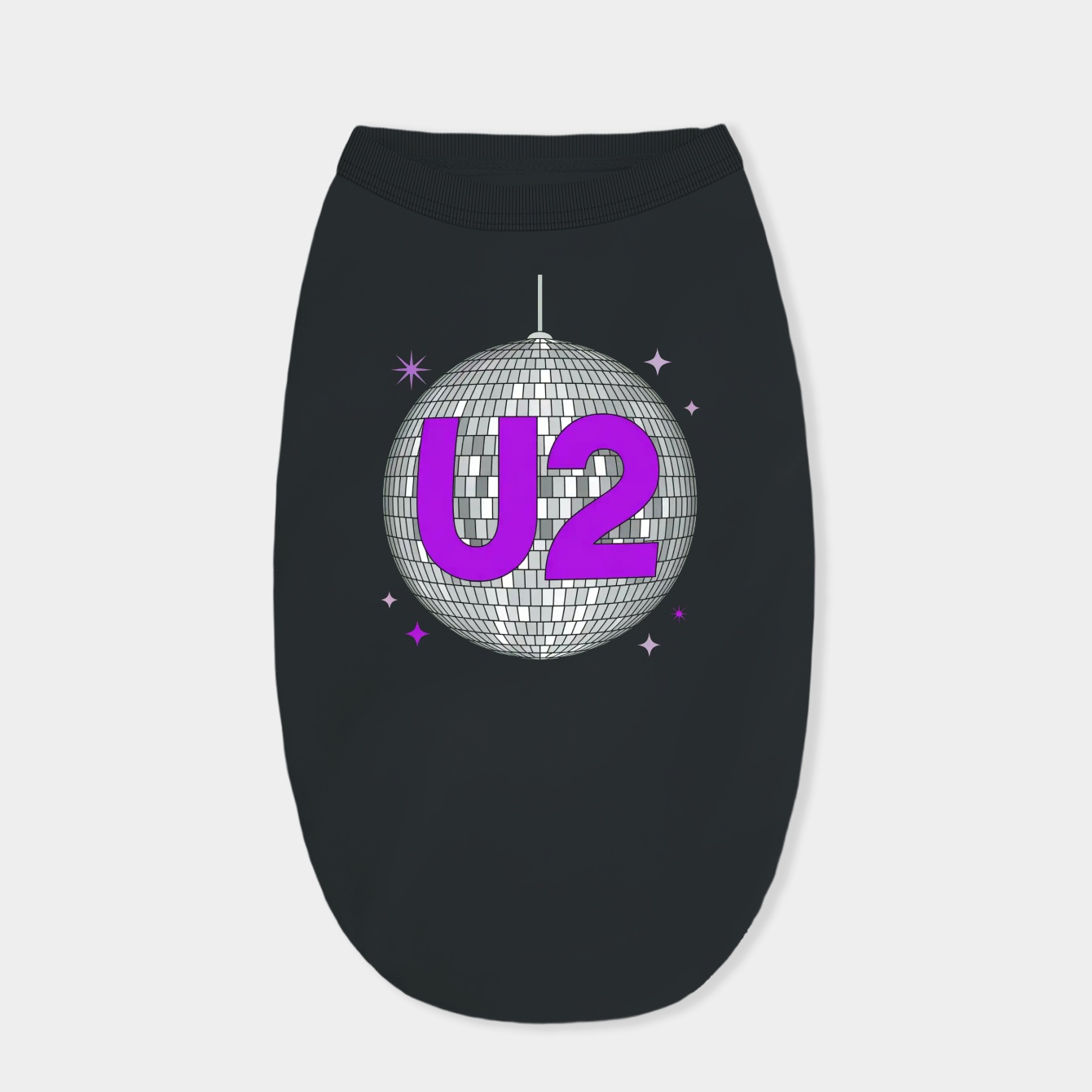 U2 Disco Ball Ultraviolet Dog Shirt