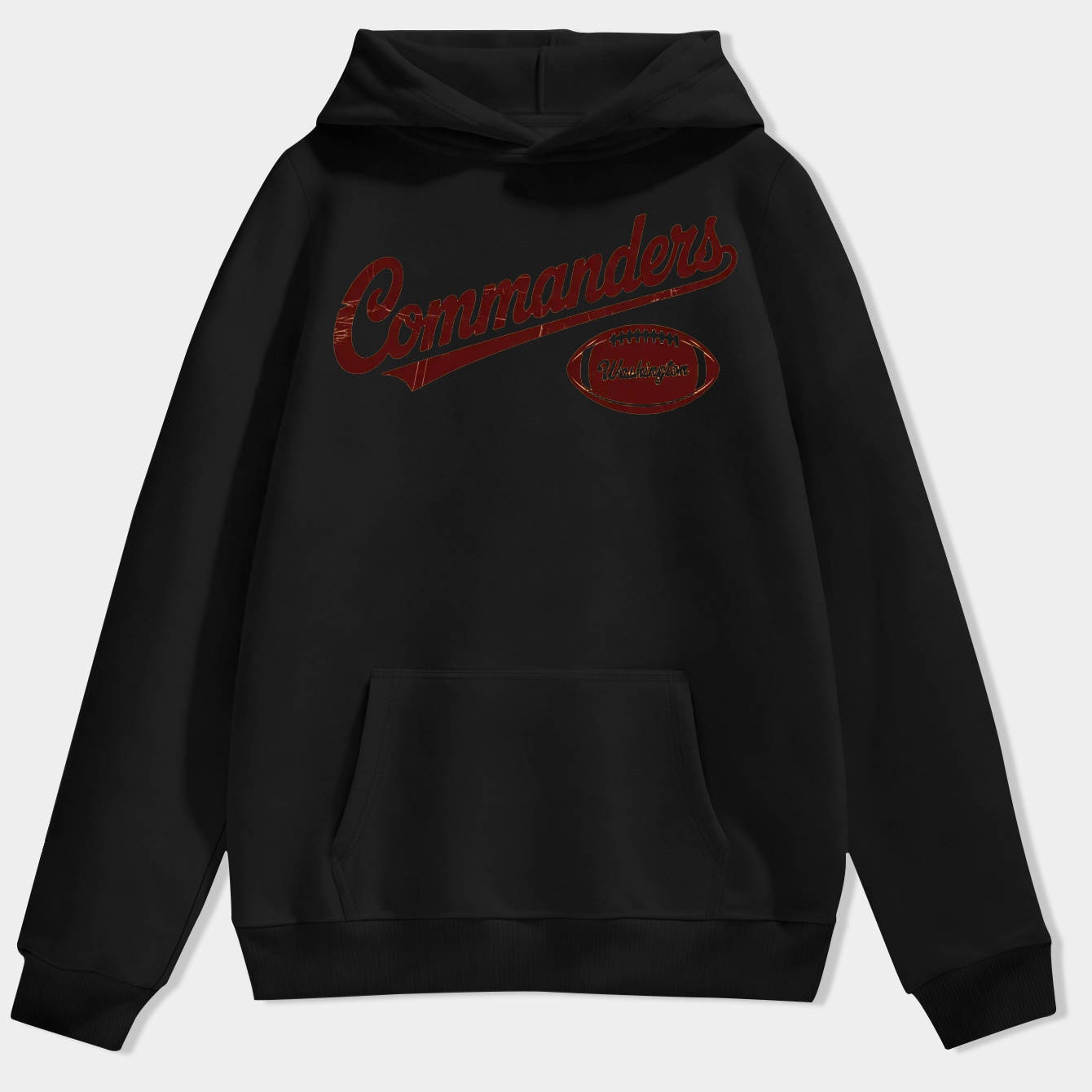 Retro Commanders Washington Men's Hoodie