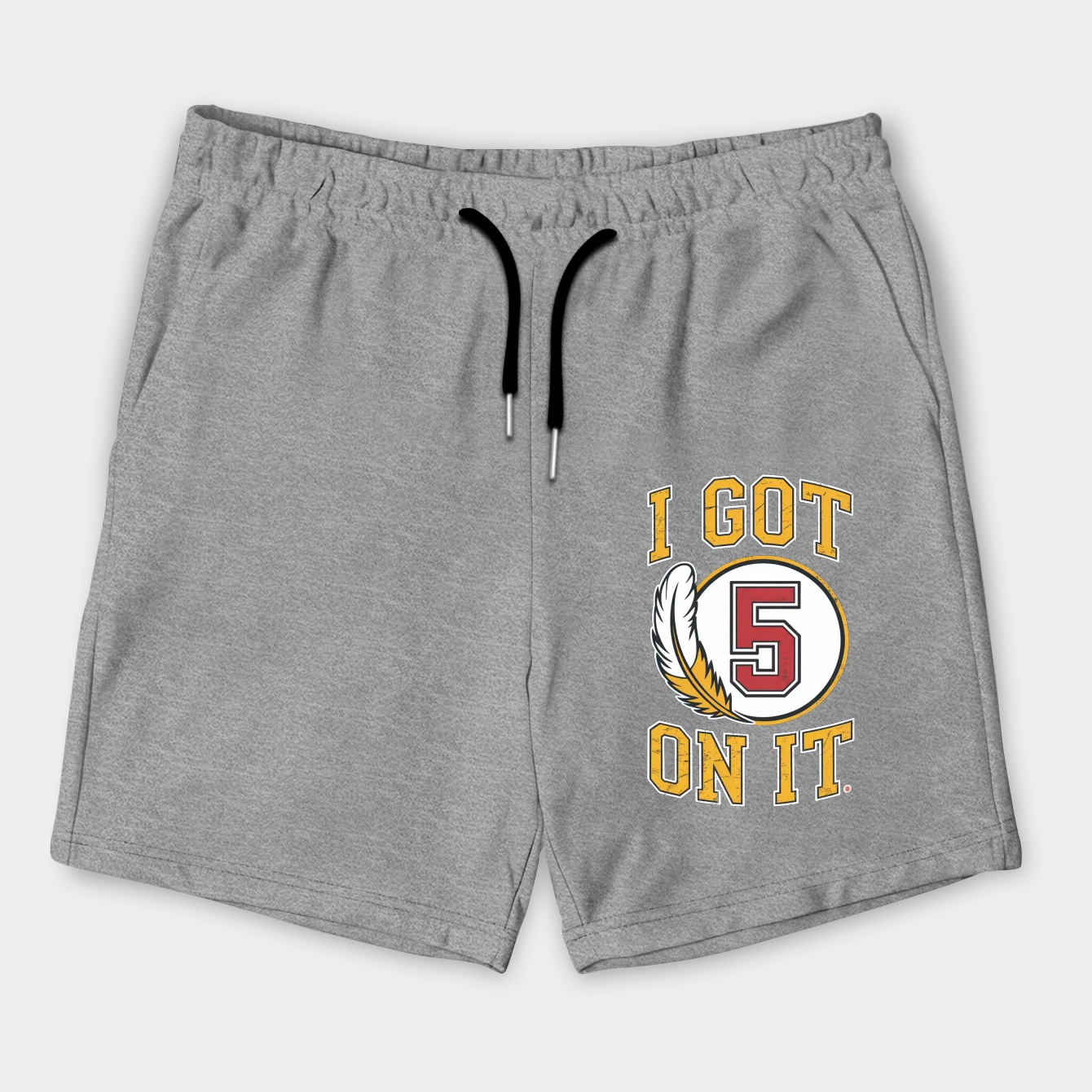 washington-commanders five feather design Men's Shorts