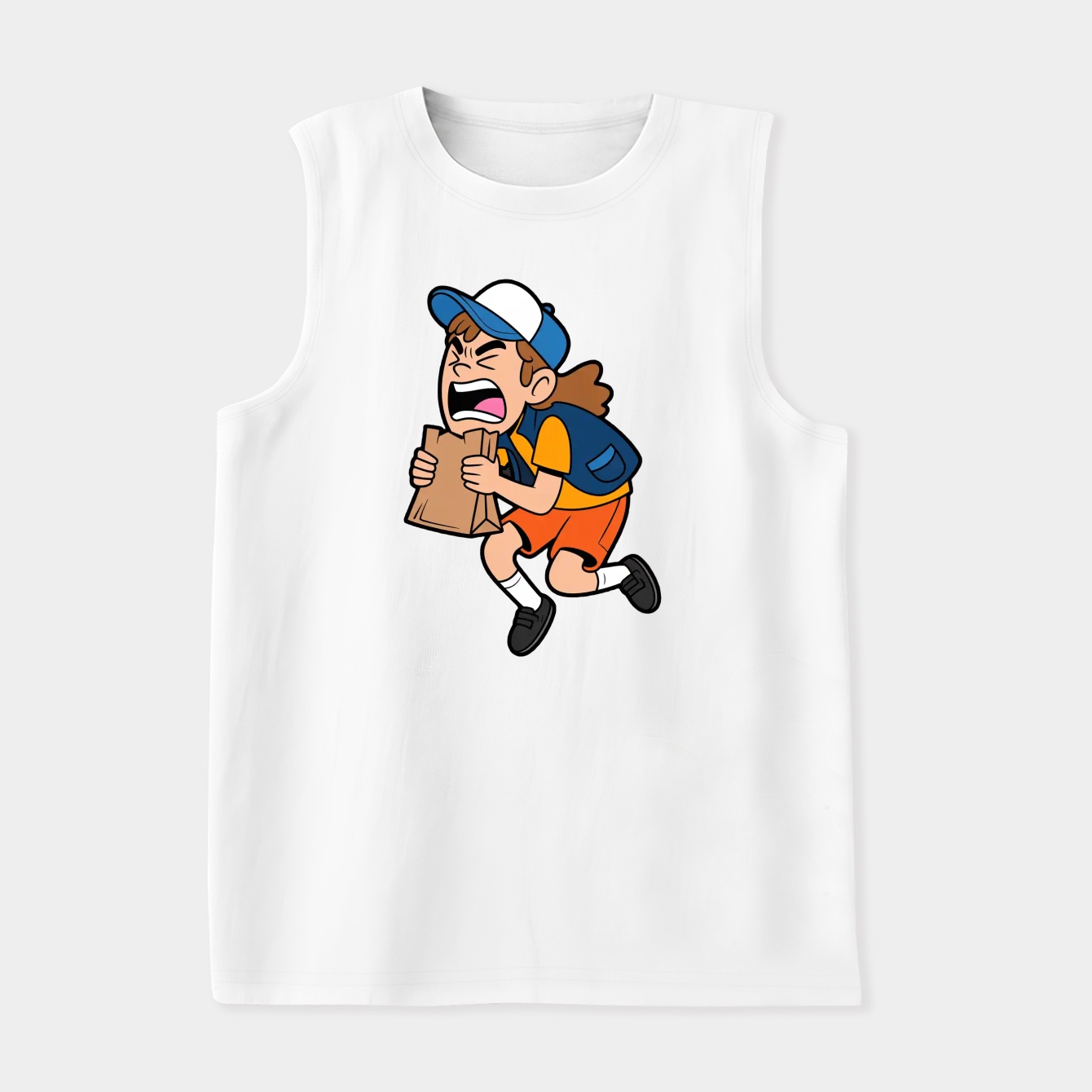 Gravity Falls Cartoon Character Women's Soft Tank Top