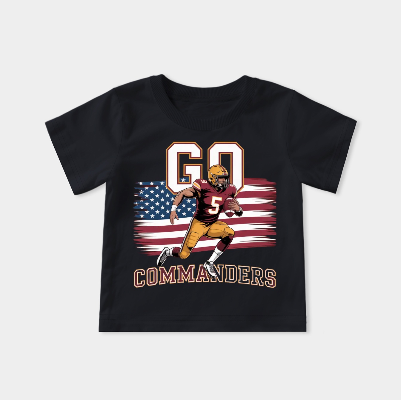 Go Commanders Youth Classic T-Shirt