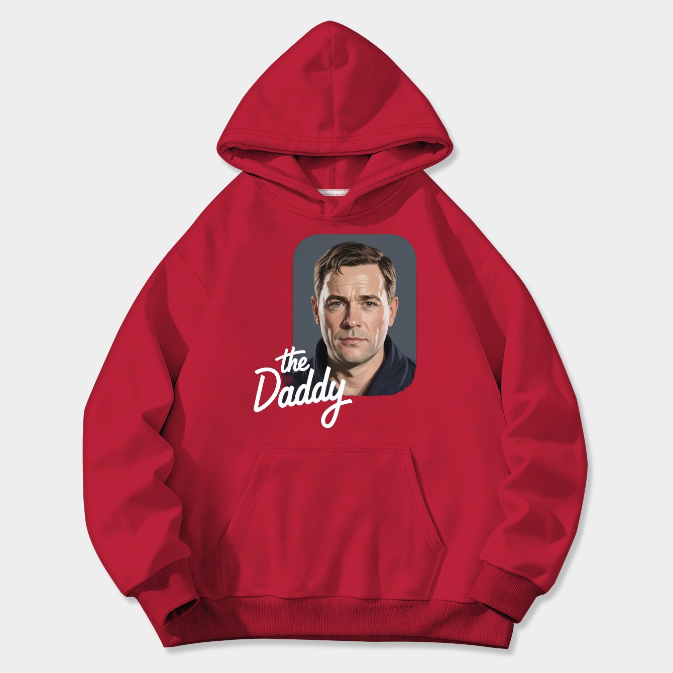 The Daddy Expression Portrait Women's Plus Size Hoodie