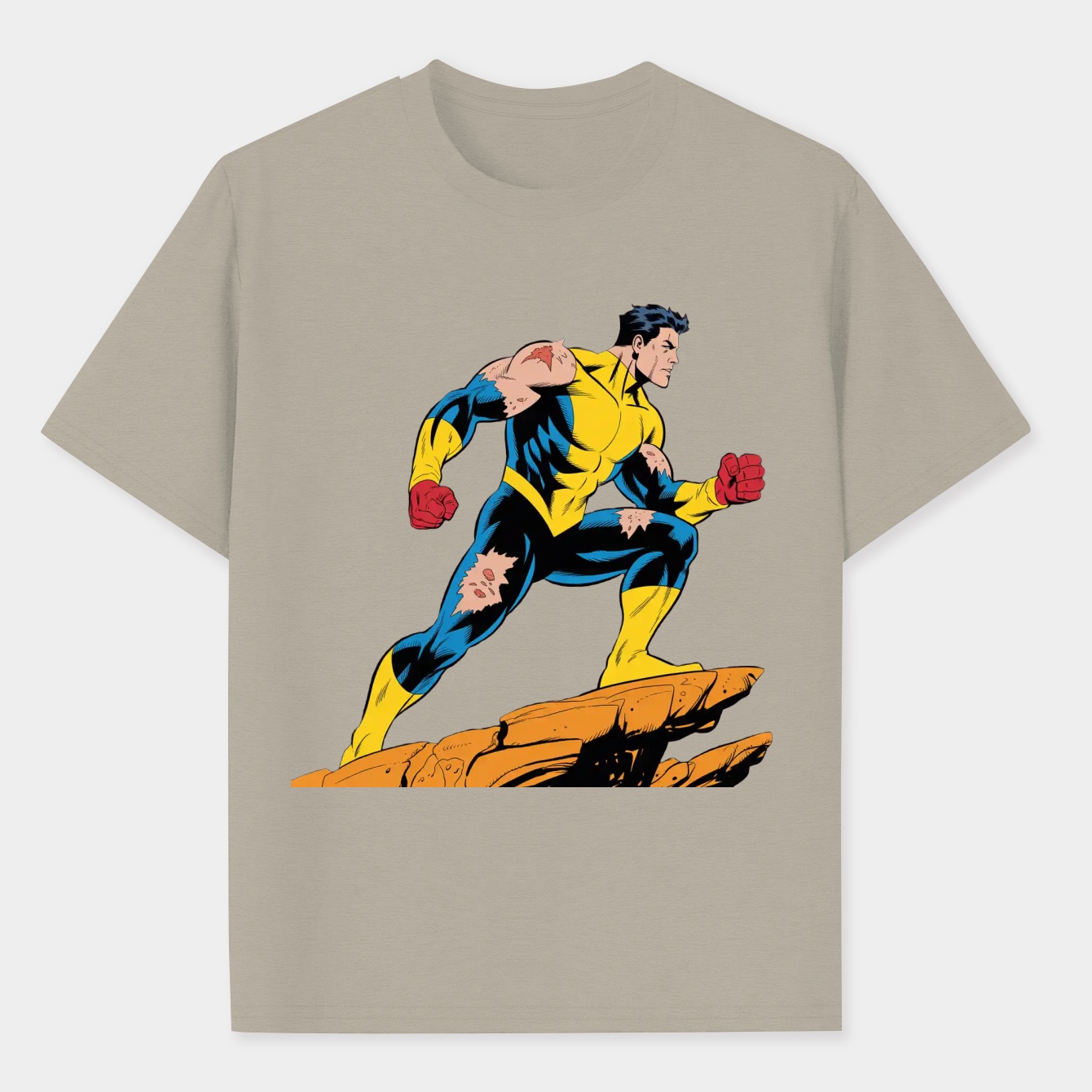 Invincible Men's Performance Athletic T-Shirt