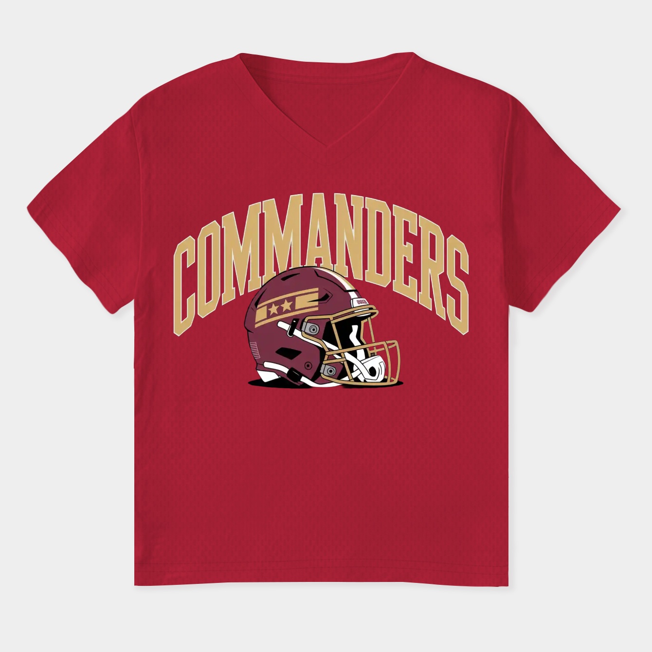 Washington Commanders Women's Plus Size V-Neck T-Shirt