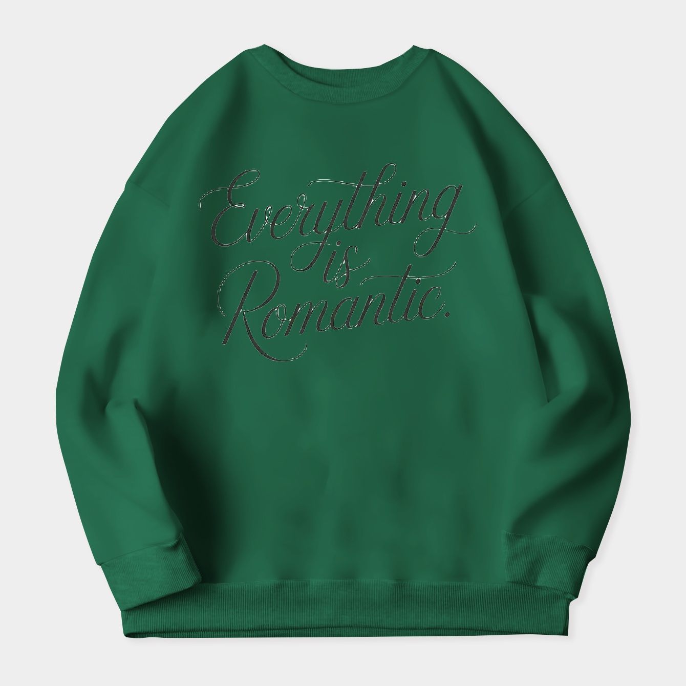 everything is romantic Women's Plus Size Sweatshirt