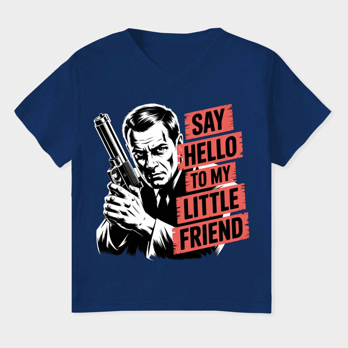 Scarface The World Will Remember Him By Another Name Women's Plus Size V-Neck T-Shirt