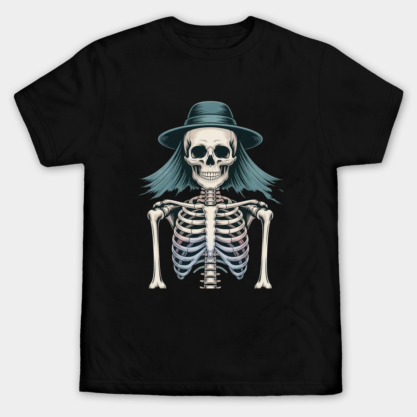 Bride Skull Men's Big & Tall T-shirt
