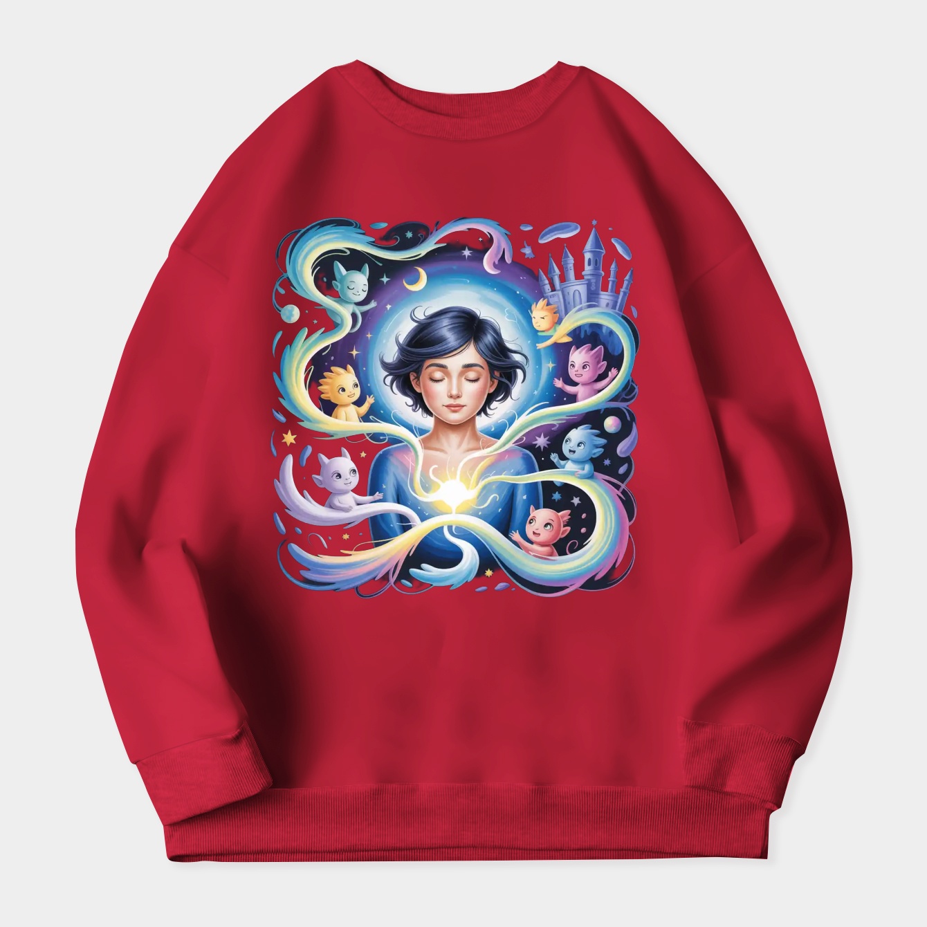 Watching And Dreaming Women's Plus Size Sweatshirt