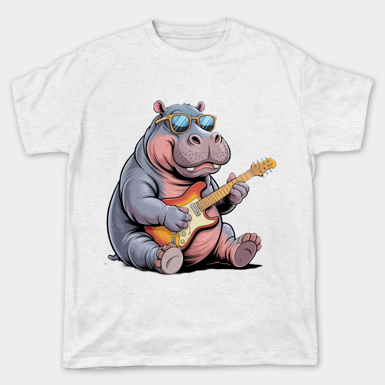 Hippo Rockstar Women's Plus Size T-shirt