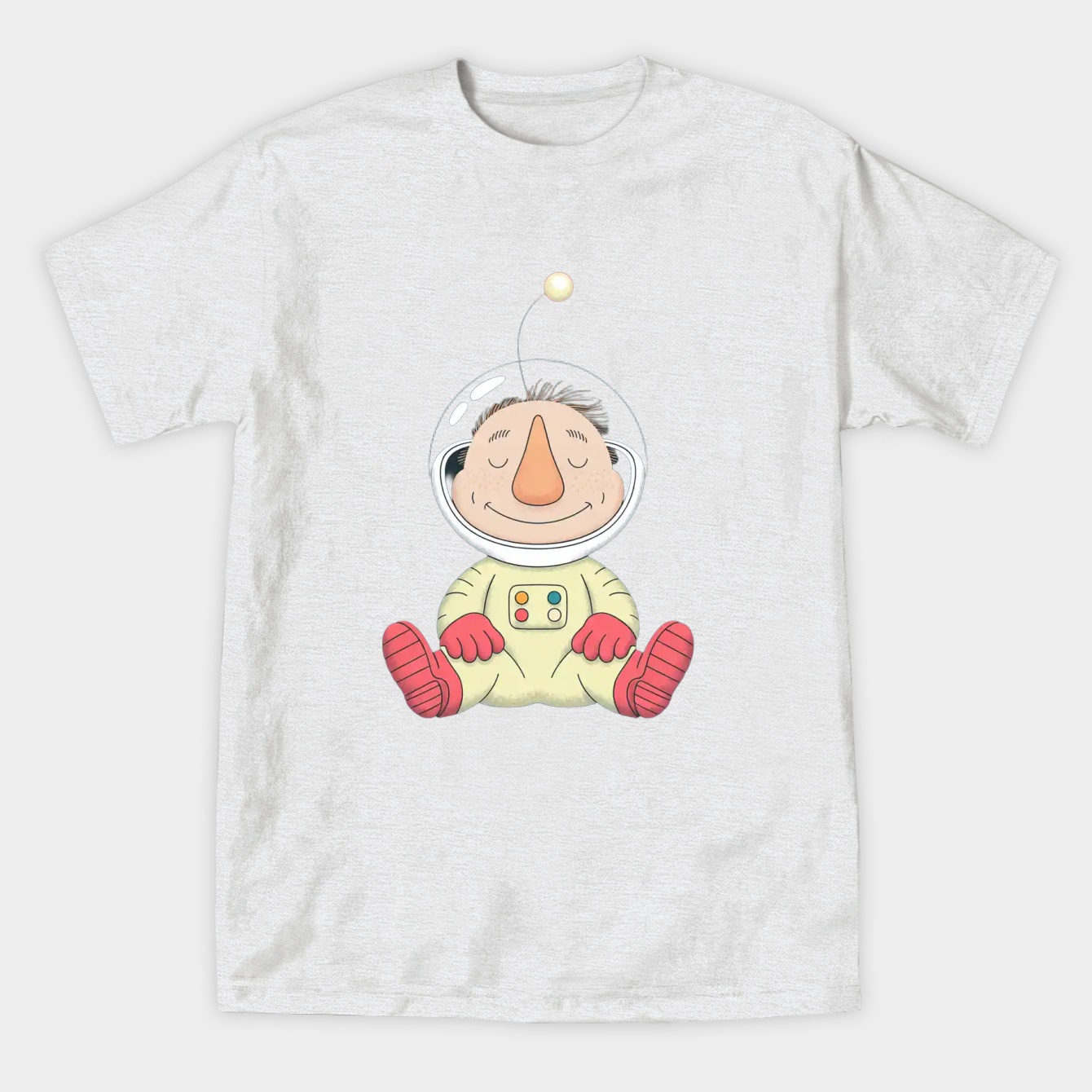 Captain Olimar Small Character Women's Athletic Performance T-Shirt