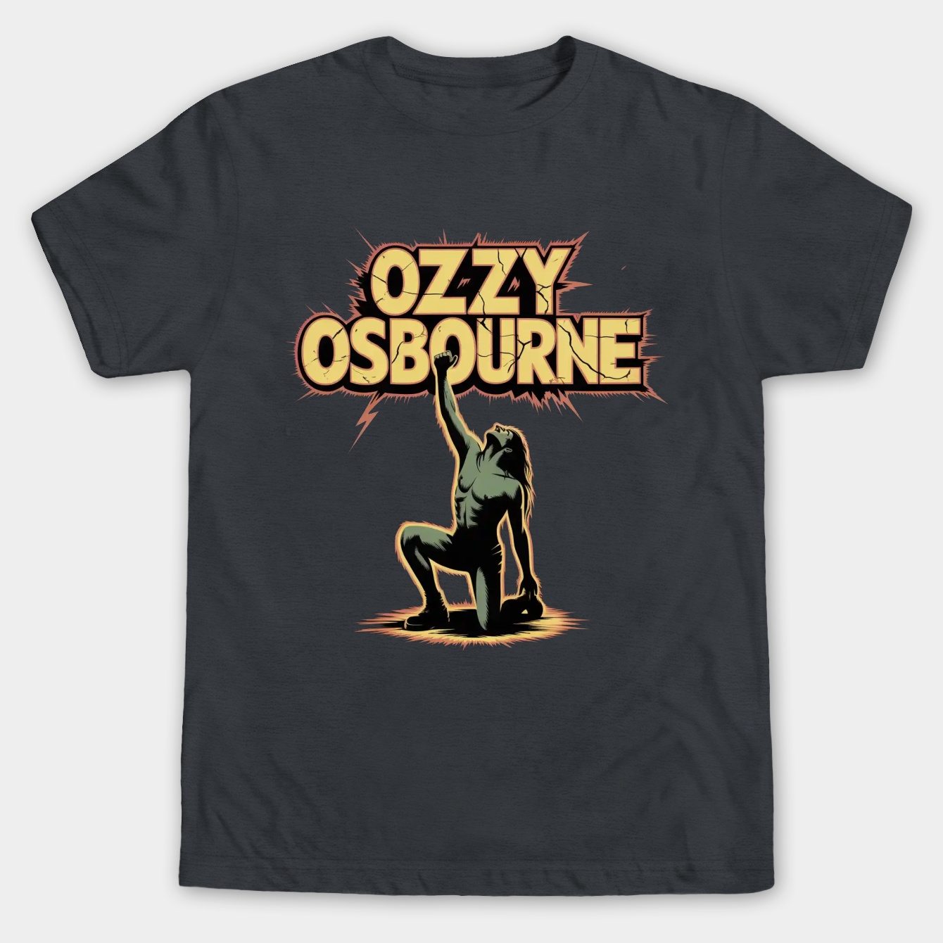 Young Ozzy Signature Vintage Men's Big & Tall T-shirt