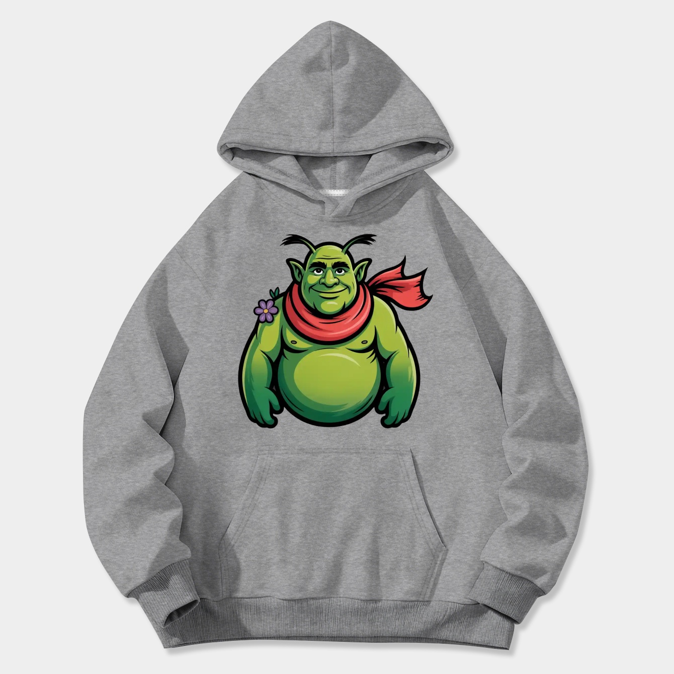 meme shrek Women's Plus Size Hoodie