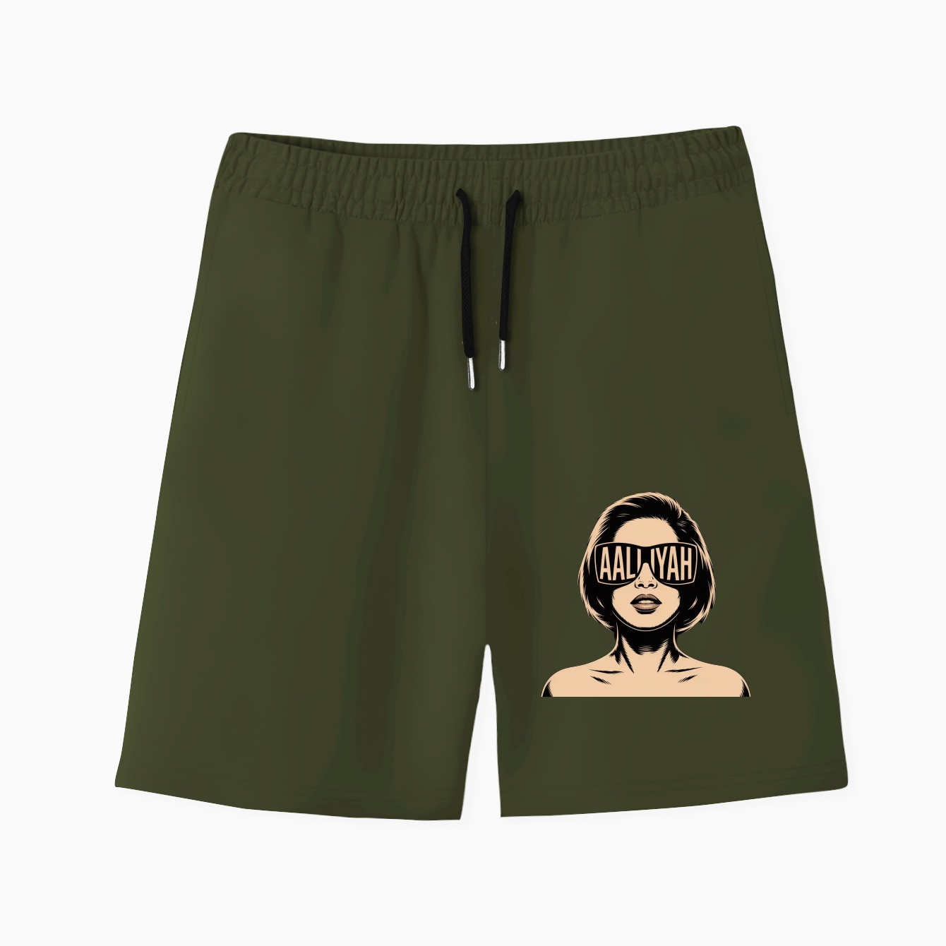 Bold face with Aaliyah across eyes