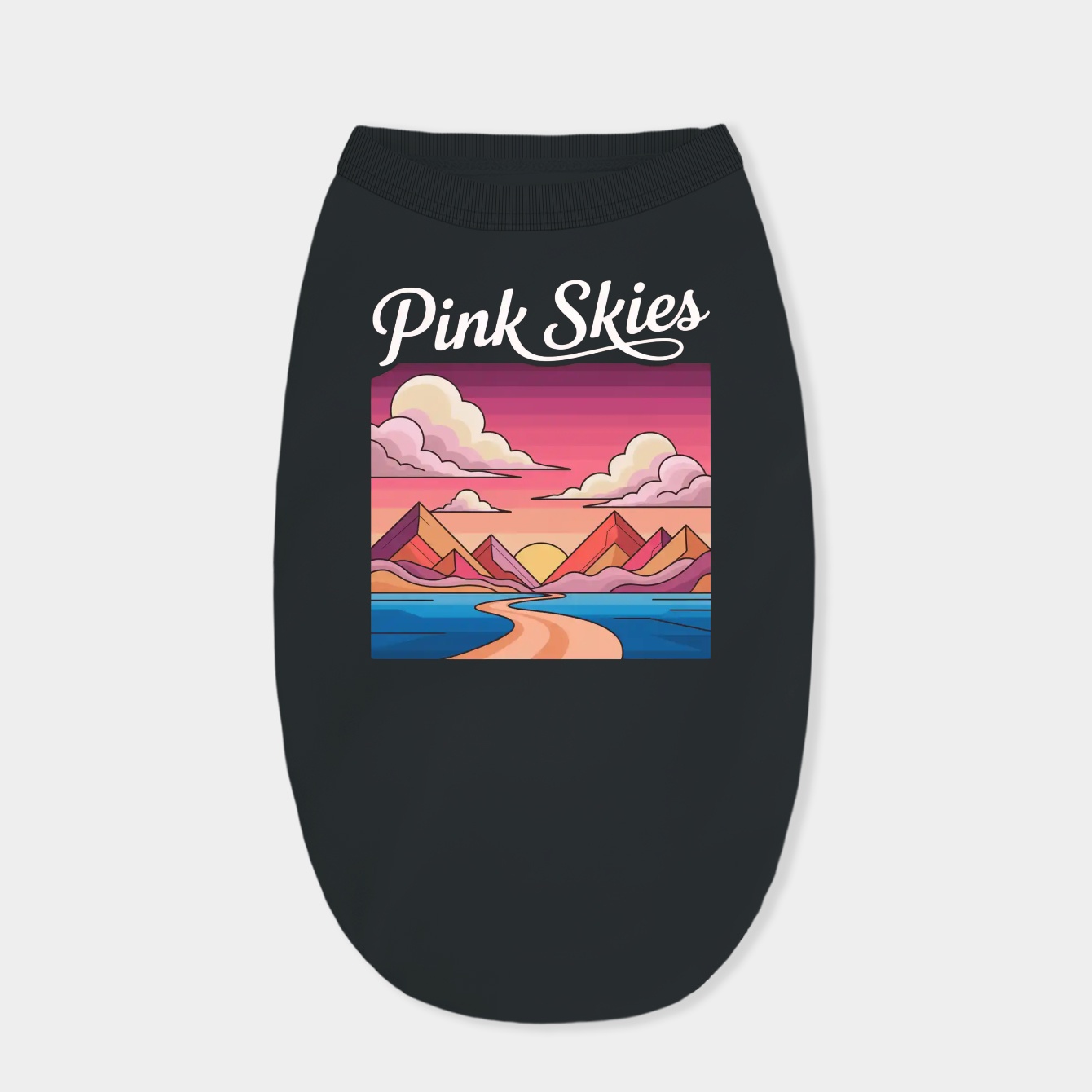 Pink Sky Art Deco