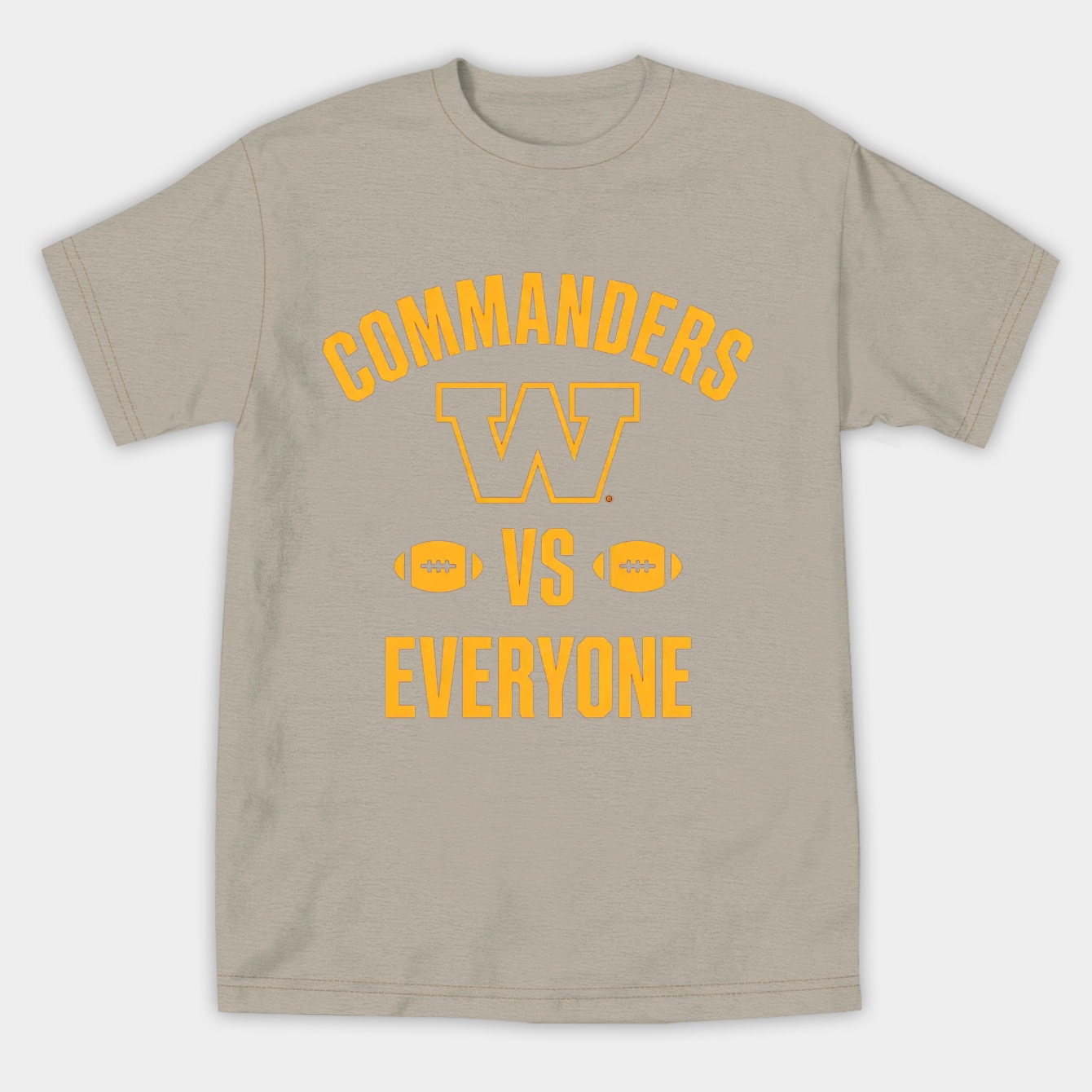 Commanders vs. Everyone Women's Athletic Performance T-Shirt