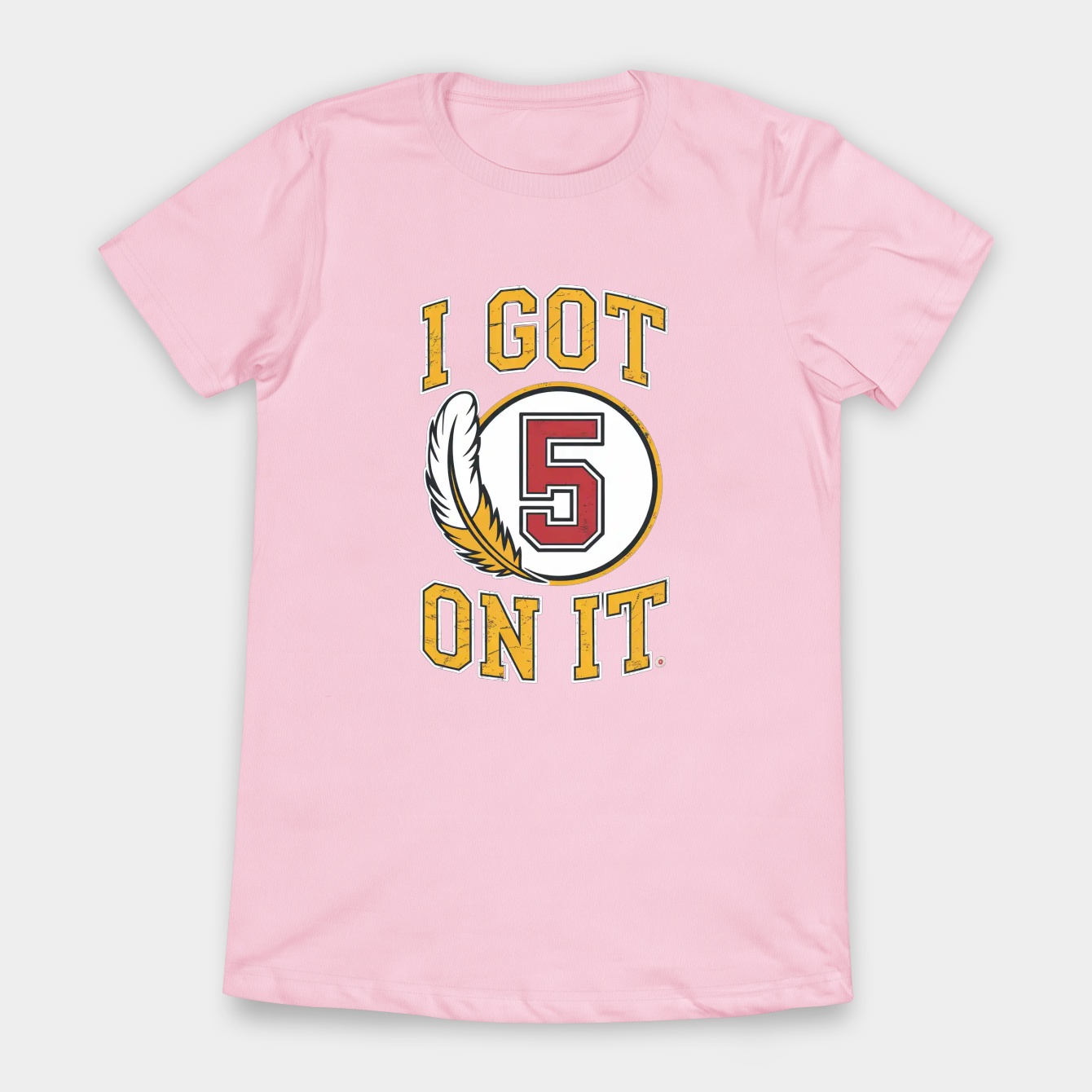 washington-commanders five feather design Women's T-Shirt