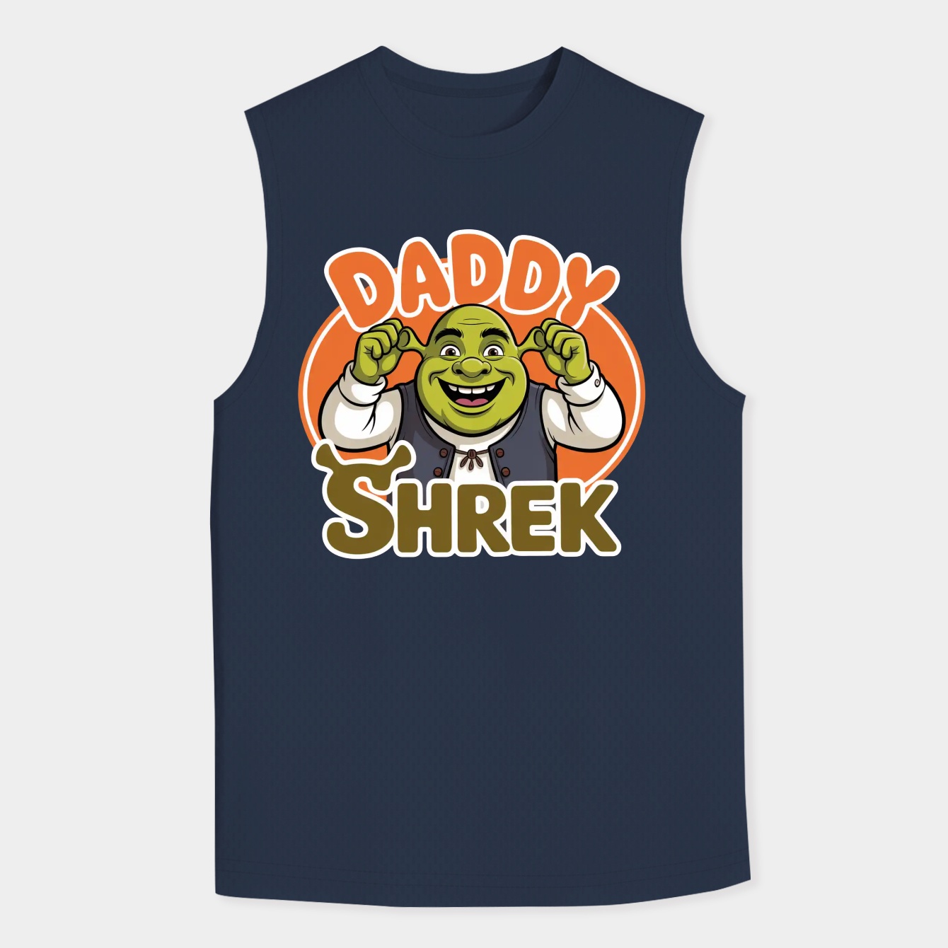 Daddy Shrek Men's Big & Tall Tank Top