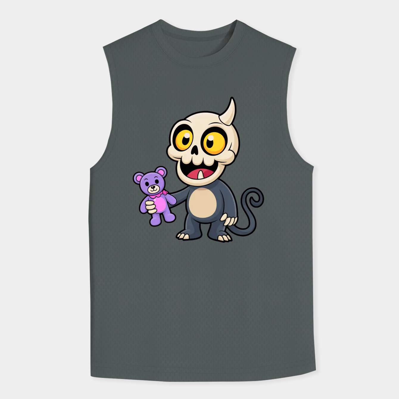 King with Plush Toy Companion