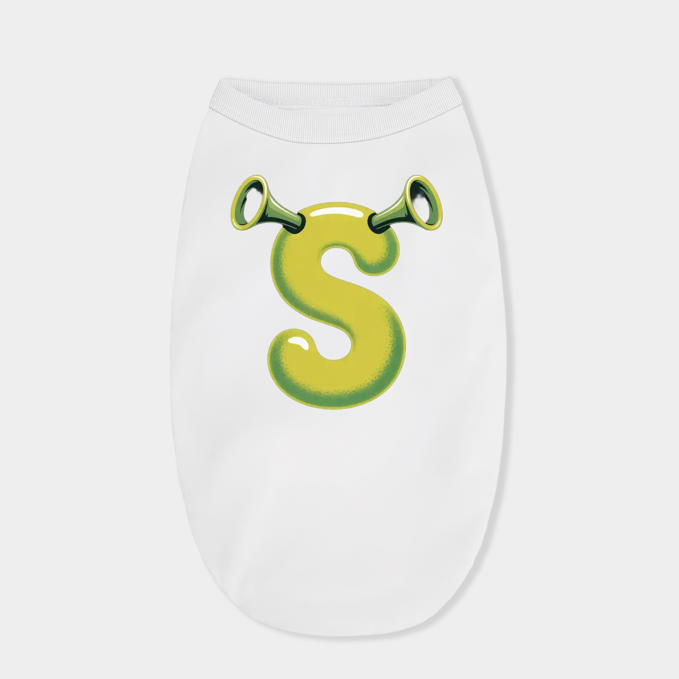 Shrek Initial Dog Shirt