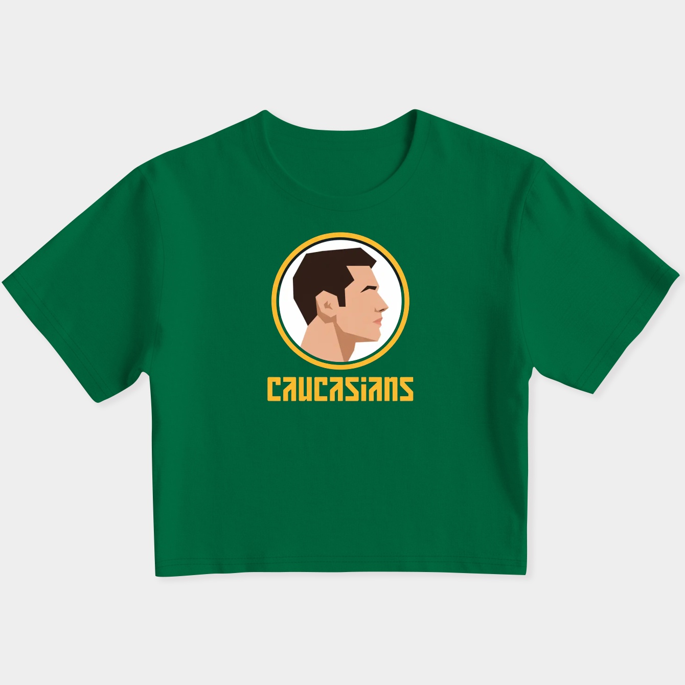 Caucasians Women's Slim Fit Baby Tee