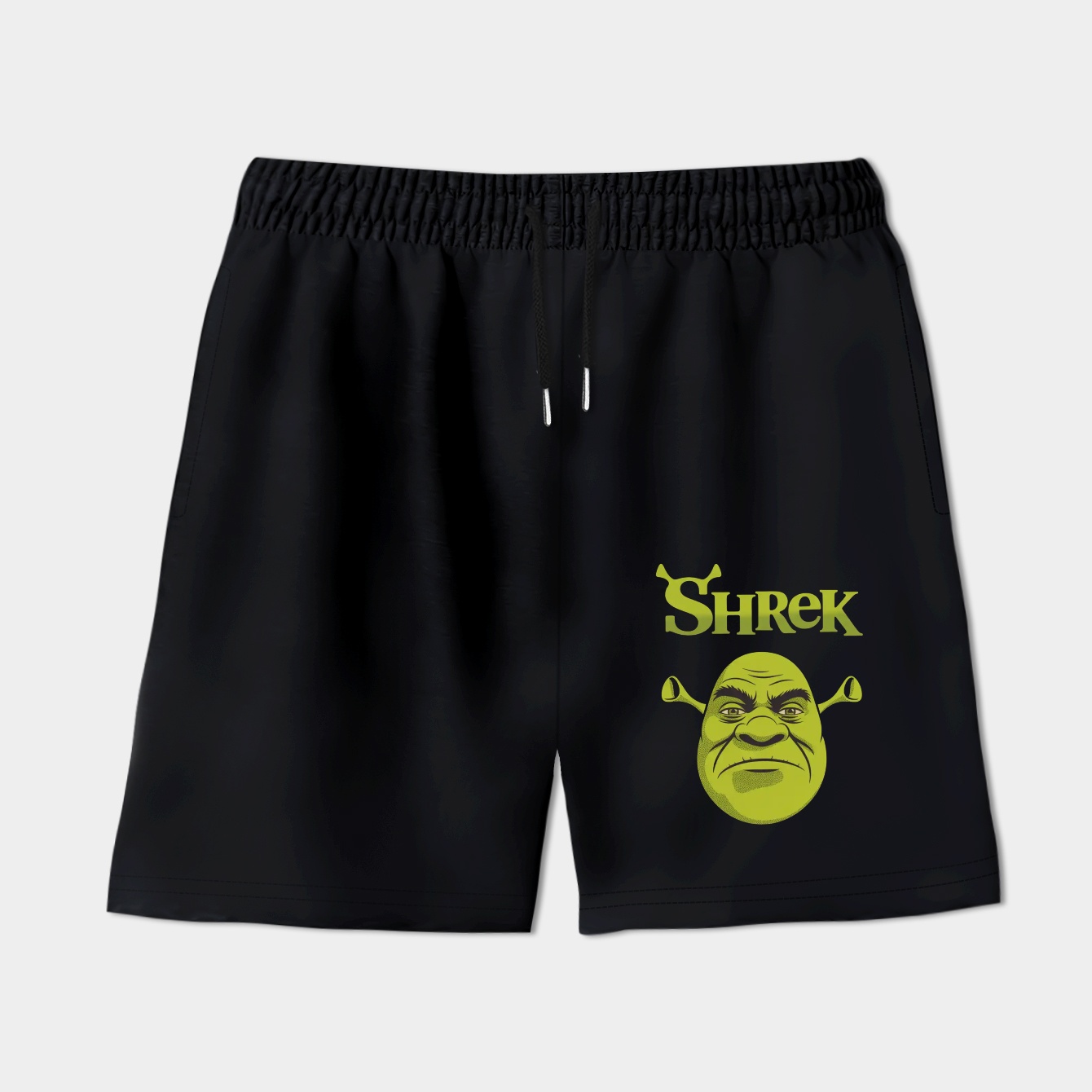 Shrek Grumpy Green Comic Art Women's Shorts