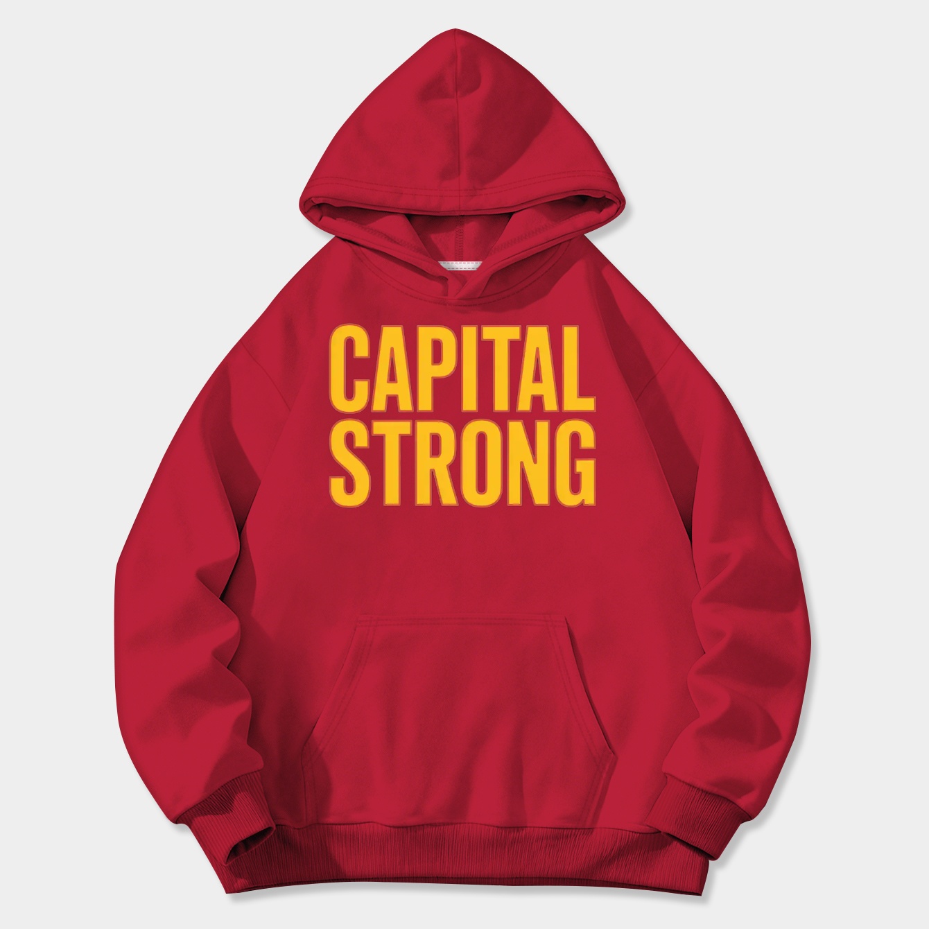 Capital Strong Washington Commanders Women's Plus Size Hoodie