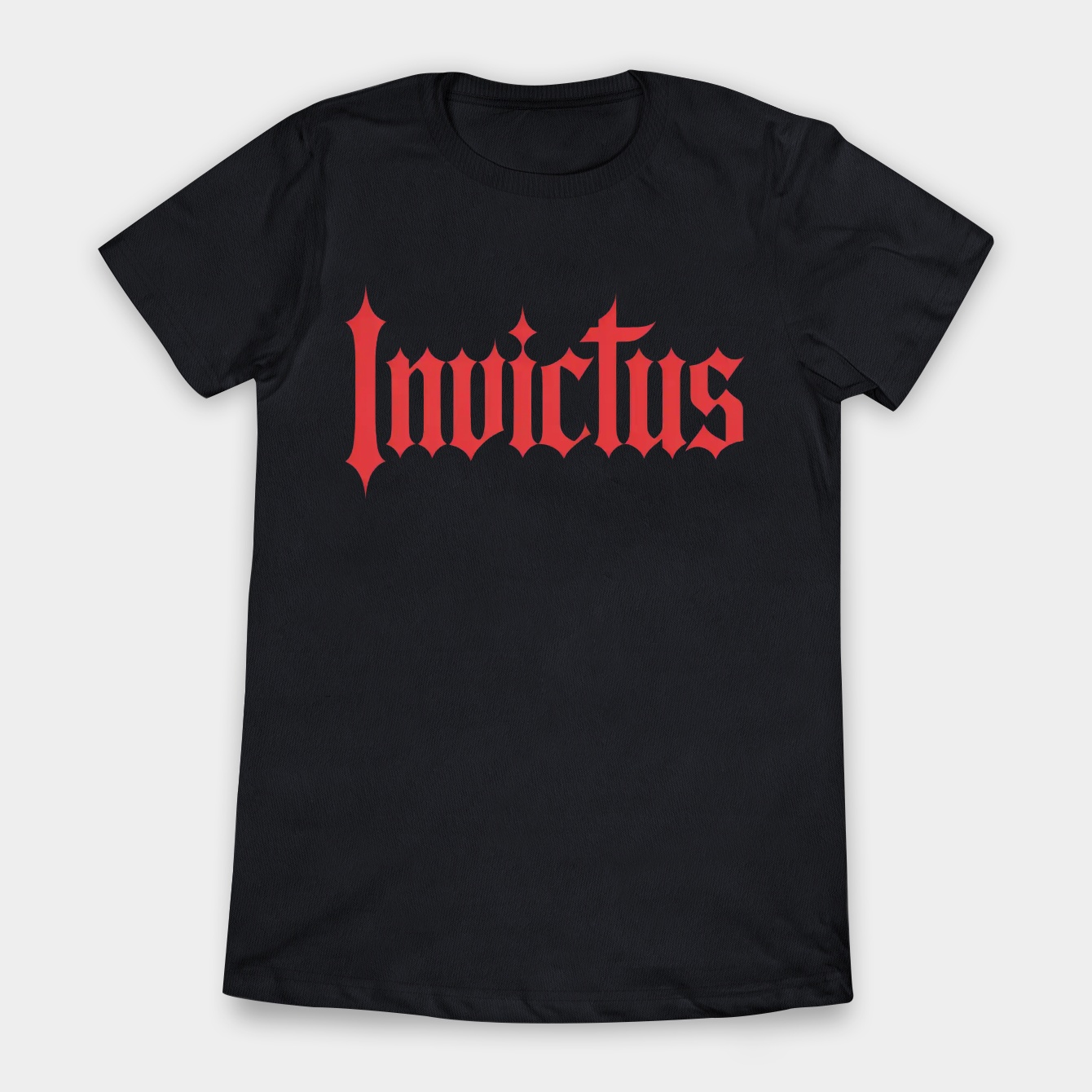Invictus Bold Red Gothic Women's T-Shirt