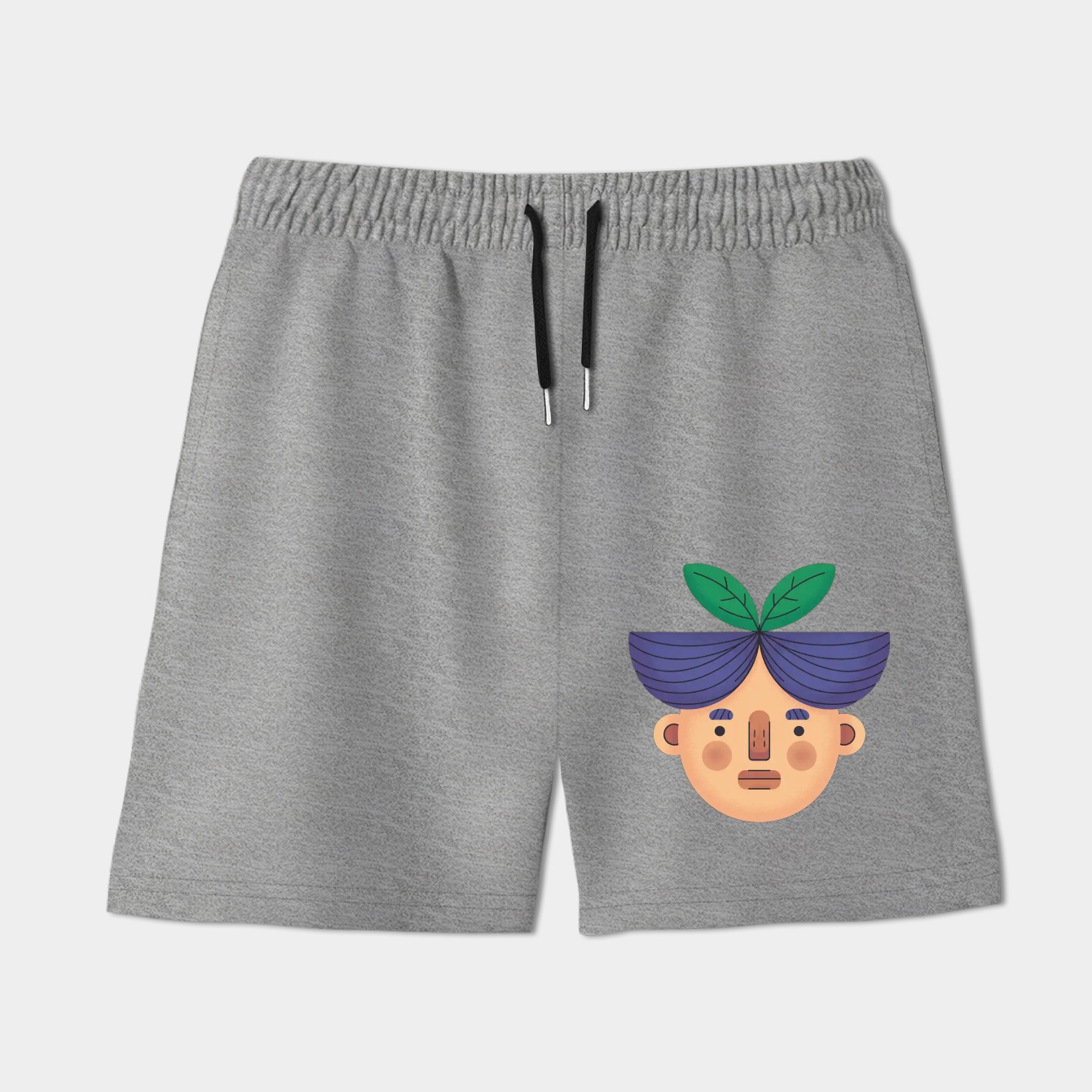 Plant Boy with Leaf Hair