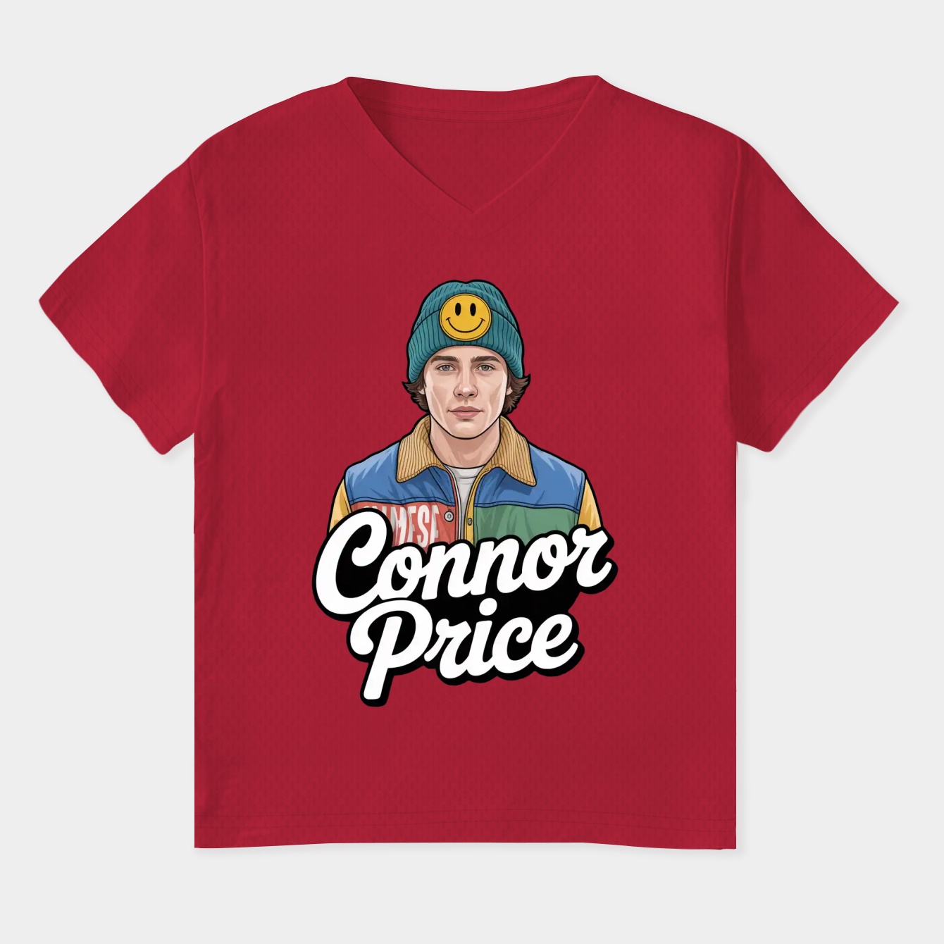 Connor price music album cover art typography Women's Plus Size V-Neck T-Shirt