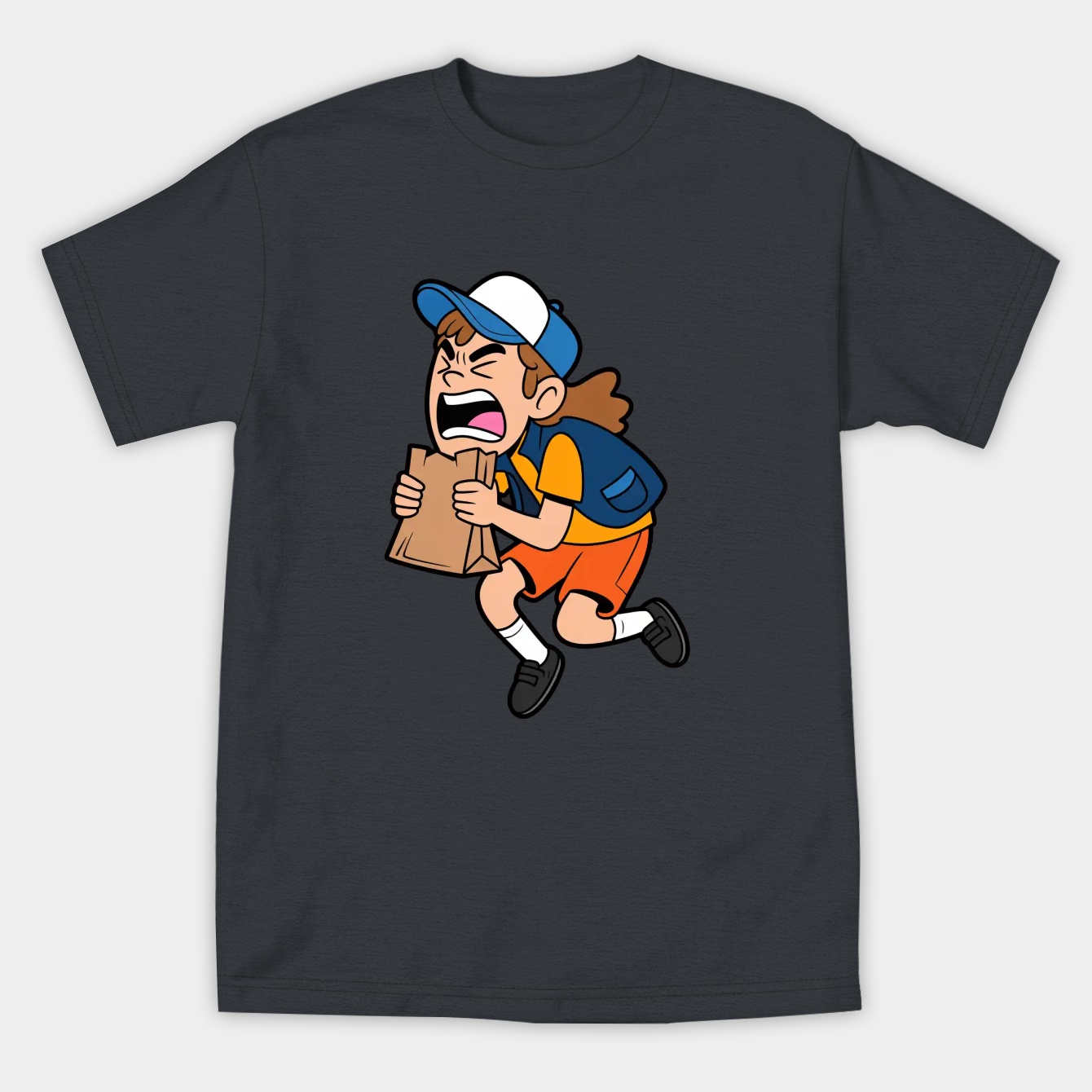 Gravity Falls Cartoon Character Women's Athletic Performance T-Shirt