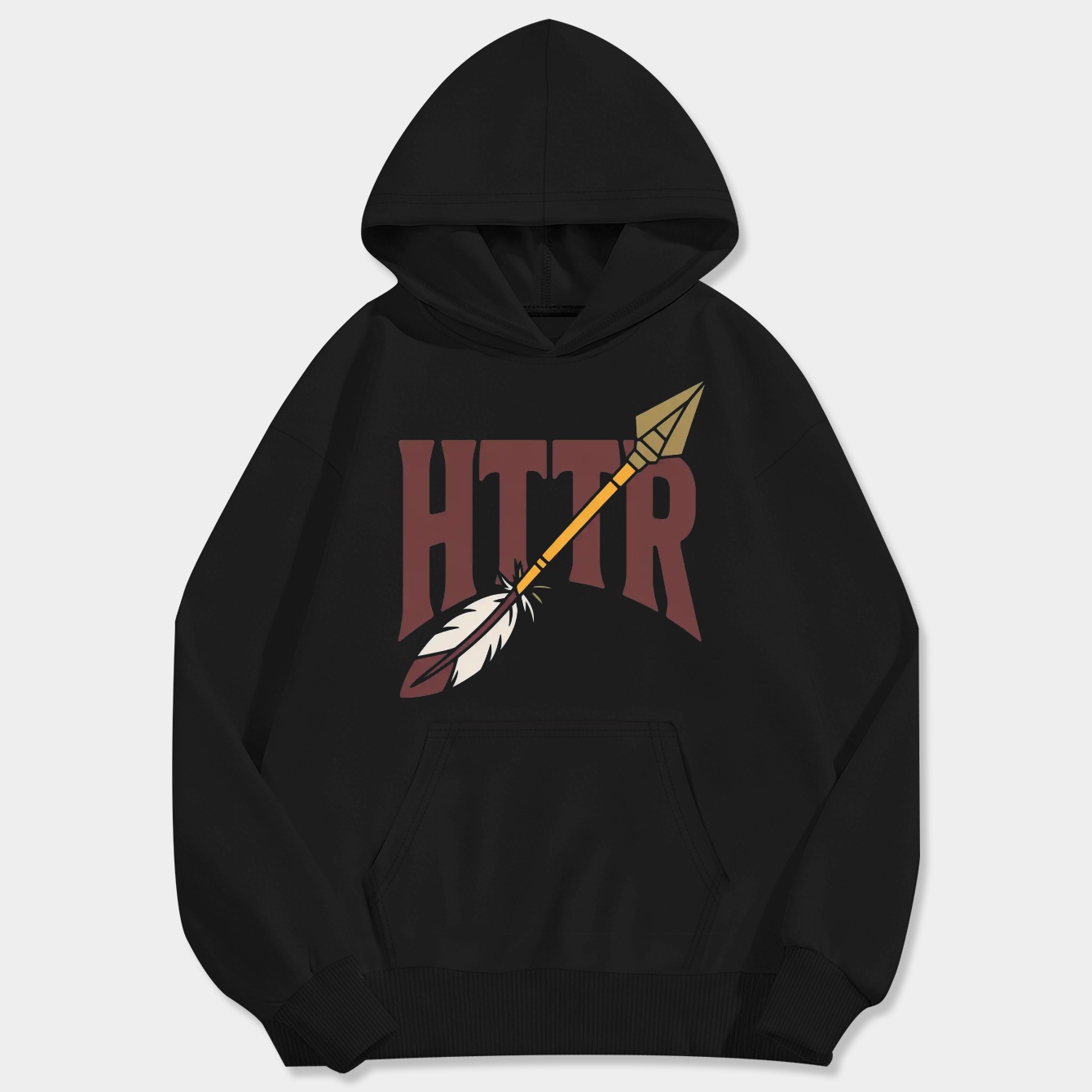 HTTR-Redskins Version 2 Men's Big & Tall Hoodie