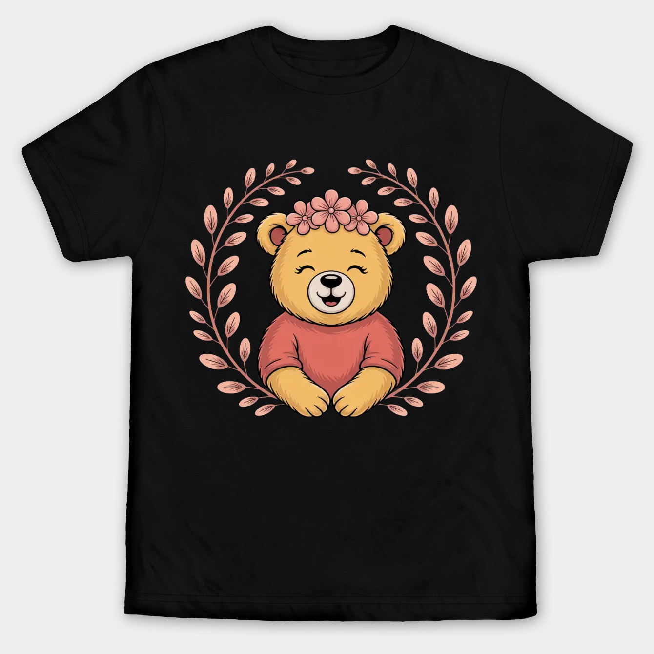 Beautiful Bear Collection Men's Big & Tall T-shirt