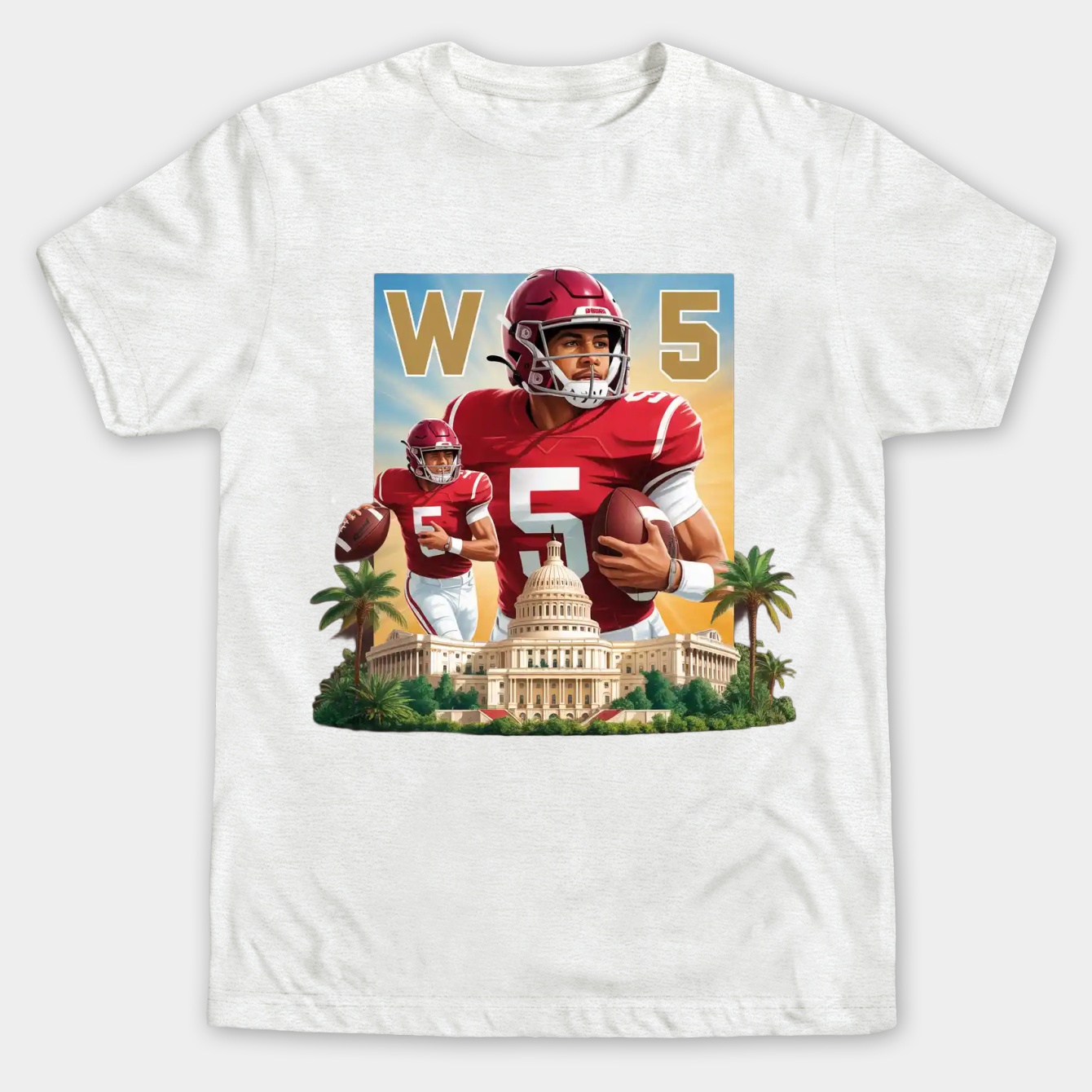 Jayden Daniels Men's Big & Tall T-shirt