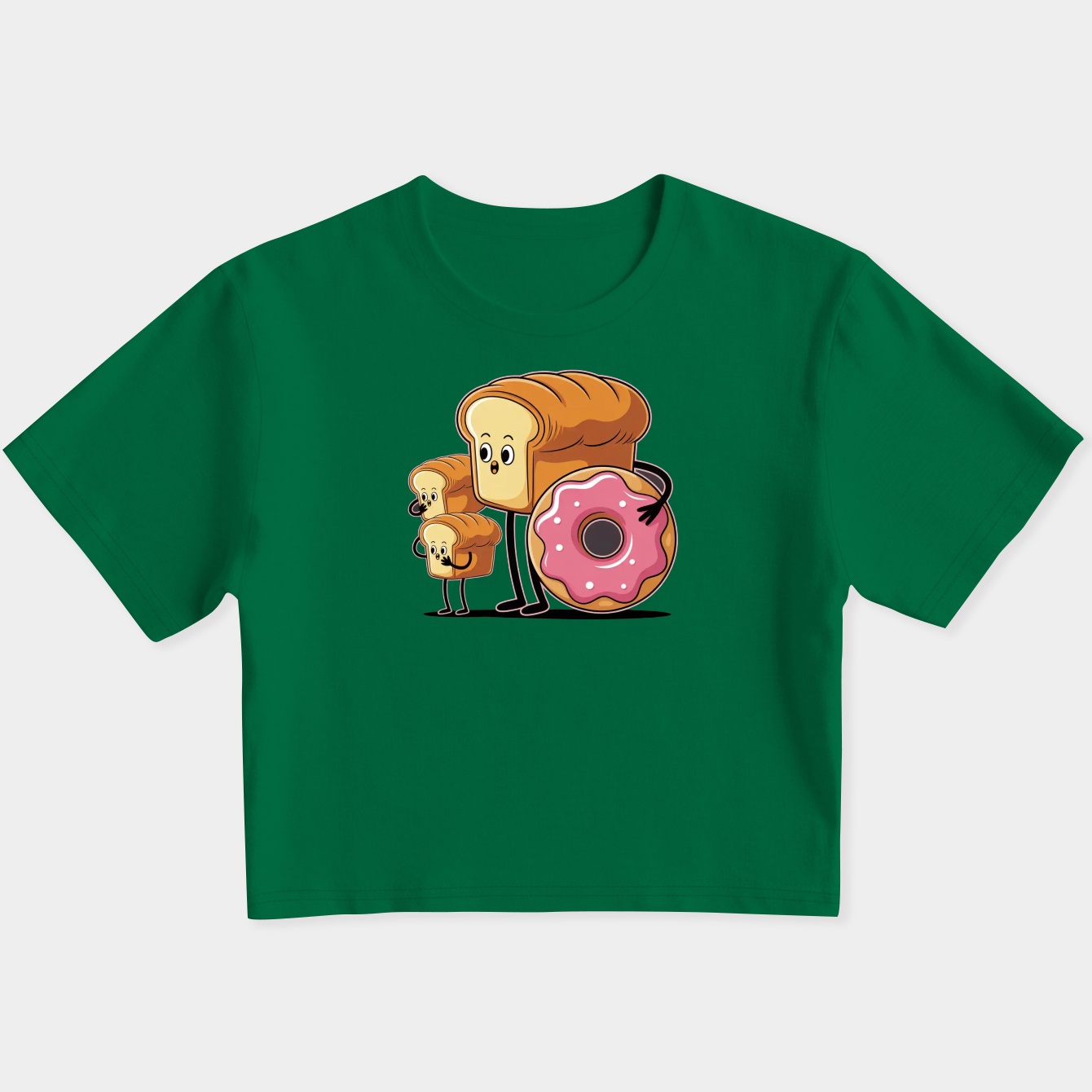 Breadbugs Women's Slim Fit Baby Tee