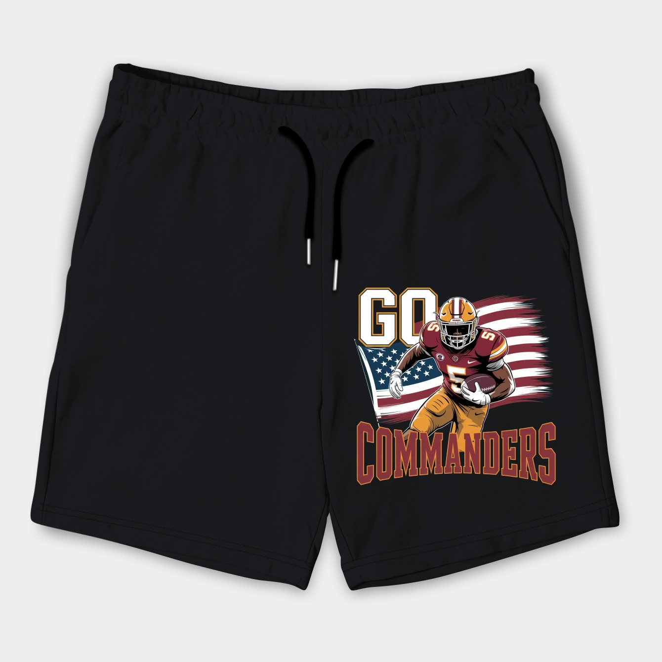 Go Commanders #38 Men's Shorts