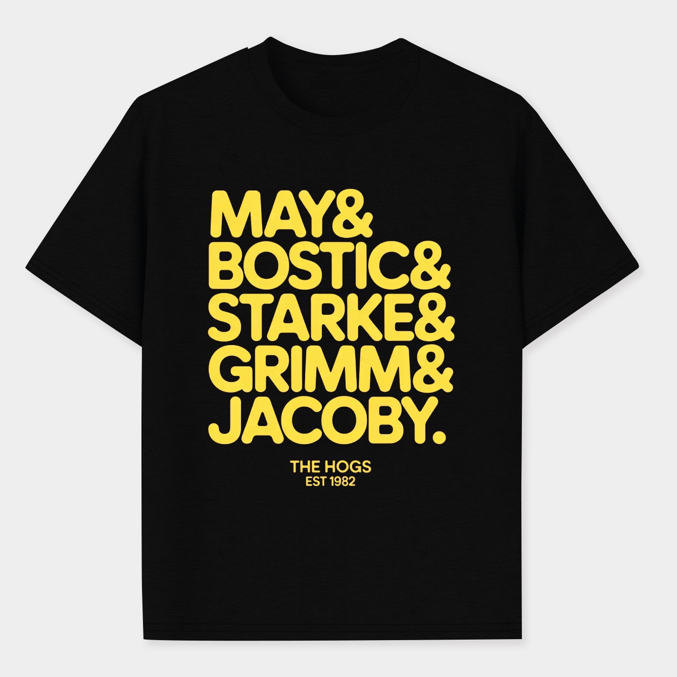 The Hogs! Est 1982 Men's Performance Athletic T-Shirt